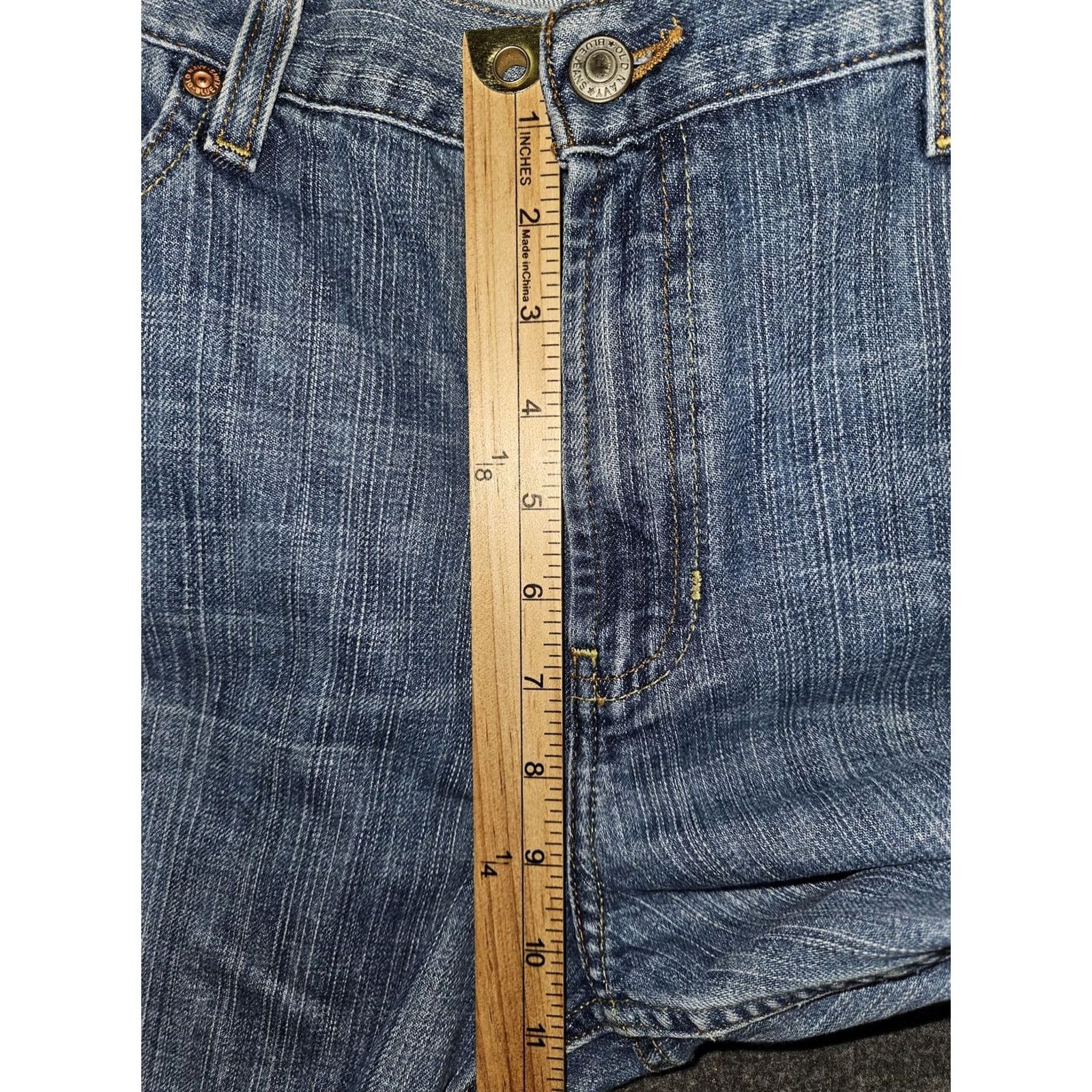 Old Navy VINTAGE Old Navy Jeans Womens 16 Short Wash Mid Rise Bootcut Denim Size 38" / US 16 / IT 52 - 5 Thumbnail