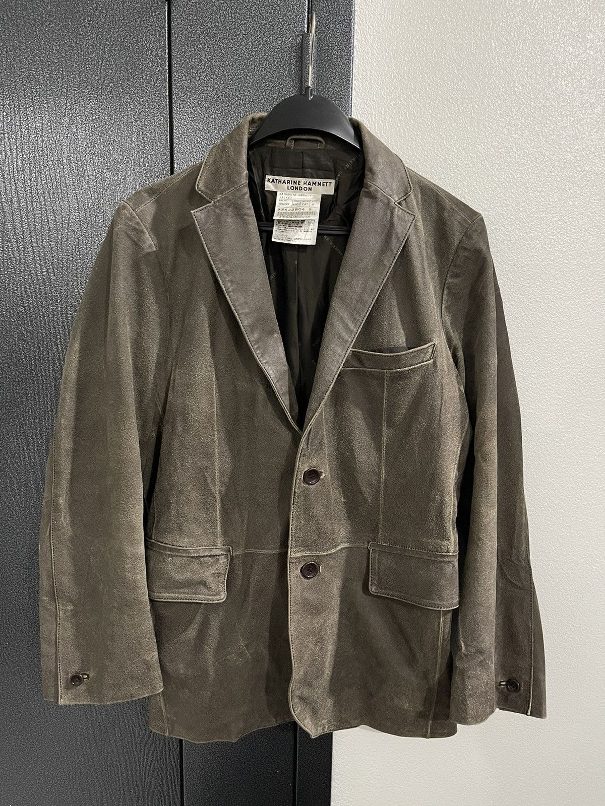 Katharine Hamnett London Vintage Katharine Hamnett London Cow Leather Jacket Size US S / EU 44-46 / 1 - 1 Thumbnail
