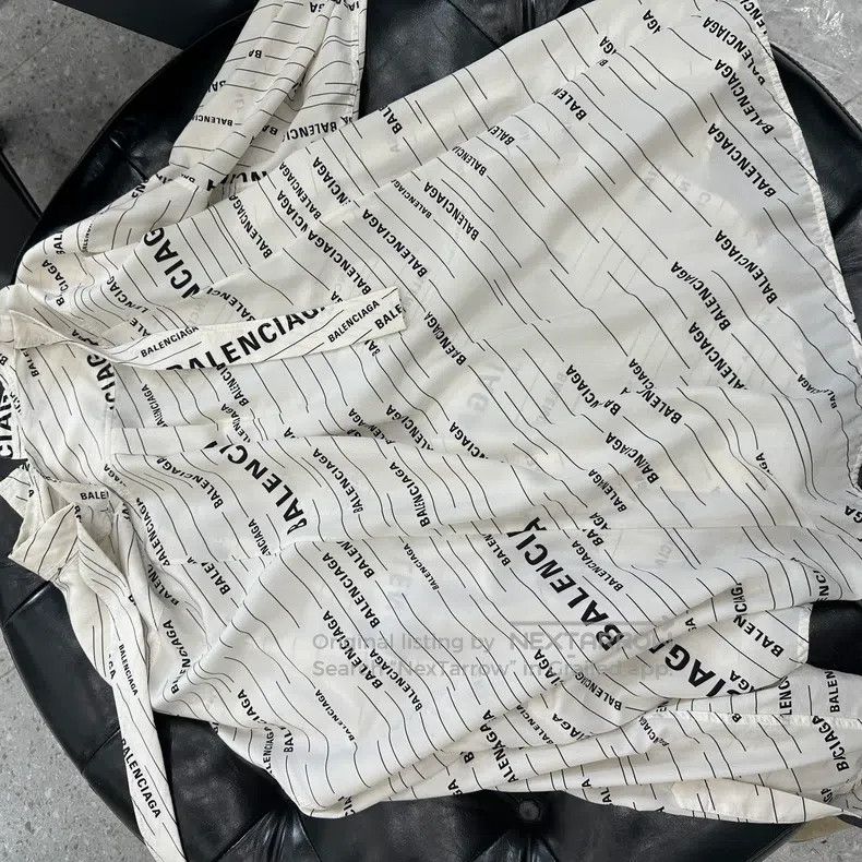 Balenciaga Balenciaga Long Sleeve Shirt, White, Size 36 Size XS / US 0-2 / IT 36-38 - 2 Thumbnail