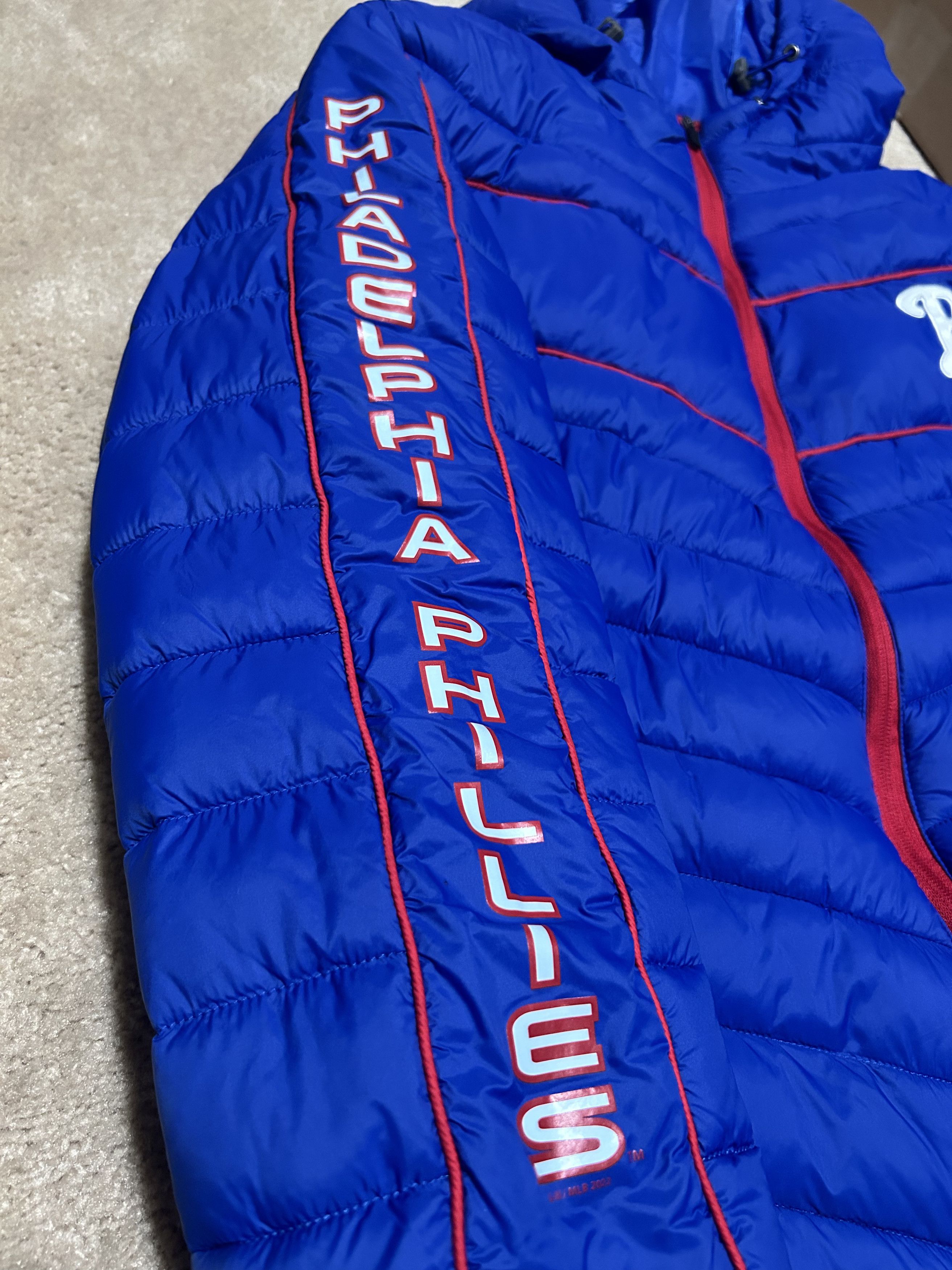 G-III Royal Philadelphia Phillies Splitter Full-Zip Hoodie Jacket Size US M / EU 48-50 / 2 - 5 Thumbnail