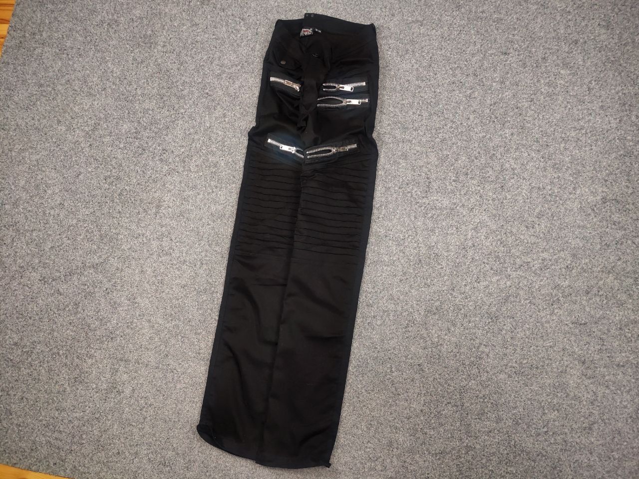 Le Grande Bleu (L.G.B.) heartless Japan design Avant garde Zip Pants Vintage Y2K Size US 34 / EU 50 - 3 Thumbnail