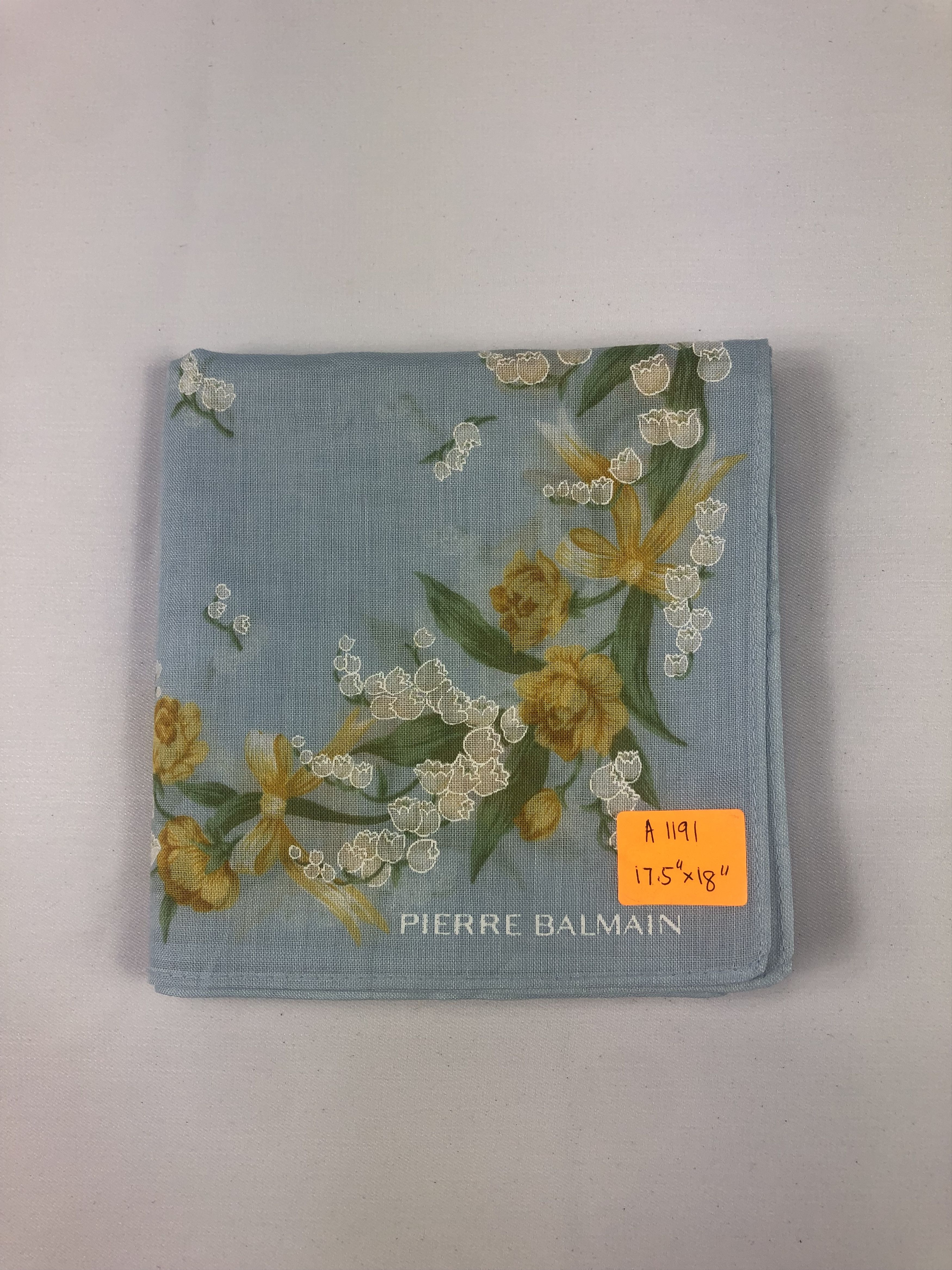 Pierre Balmain × Vintage Pierre Balmain Handkerchief / Bandana / Neckerchief Size ONE SIZE - 6 Thumbnail