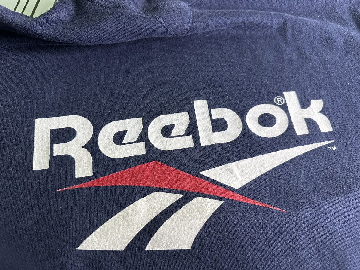 Reebok × Vintage Vintage Reebok Big Spellout Logo Sweatshirt Size US M / EU 48-50 / 2 - 6 Thumbnail