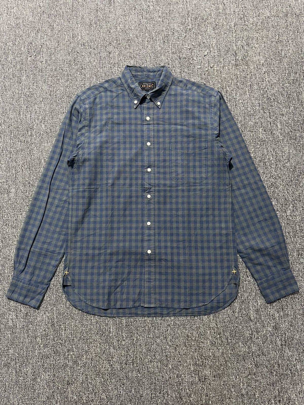 Beams Plus Beams plus plaid shirt button Size US S / EU 44-46 / 1 - 1 Thumbnail