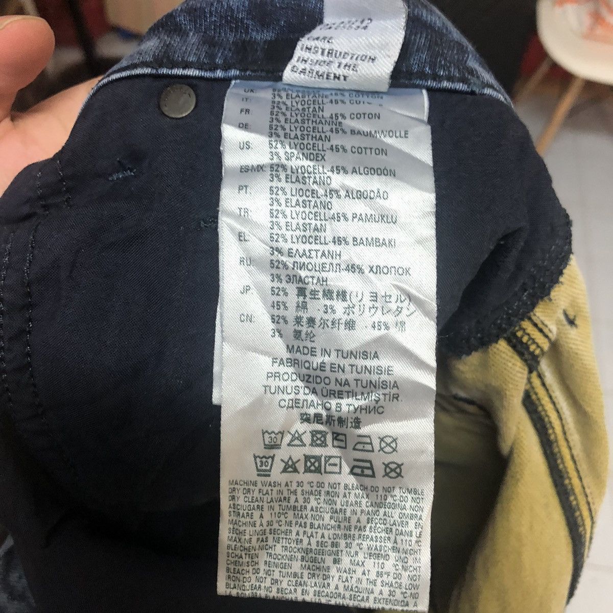 Diesel Diesel Blue streetwear Denim sweatPants #A2118 Size US 32 / EU 48 - 23 Thumbnail