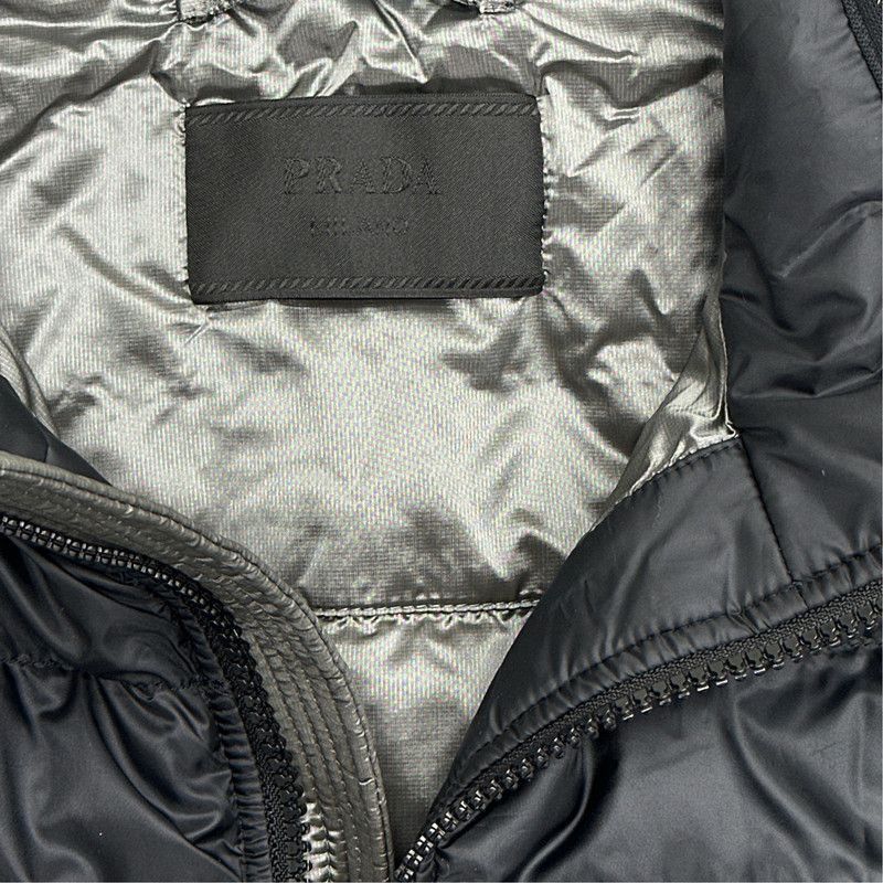 Prada Prada Men's Casual Black Down Jacket-2506 Size US M / EU 48-50 / 2 - 5 Thumbnail
