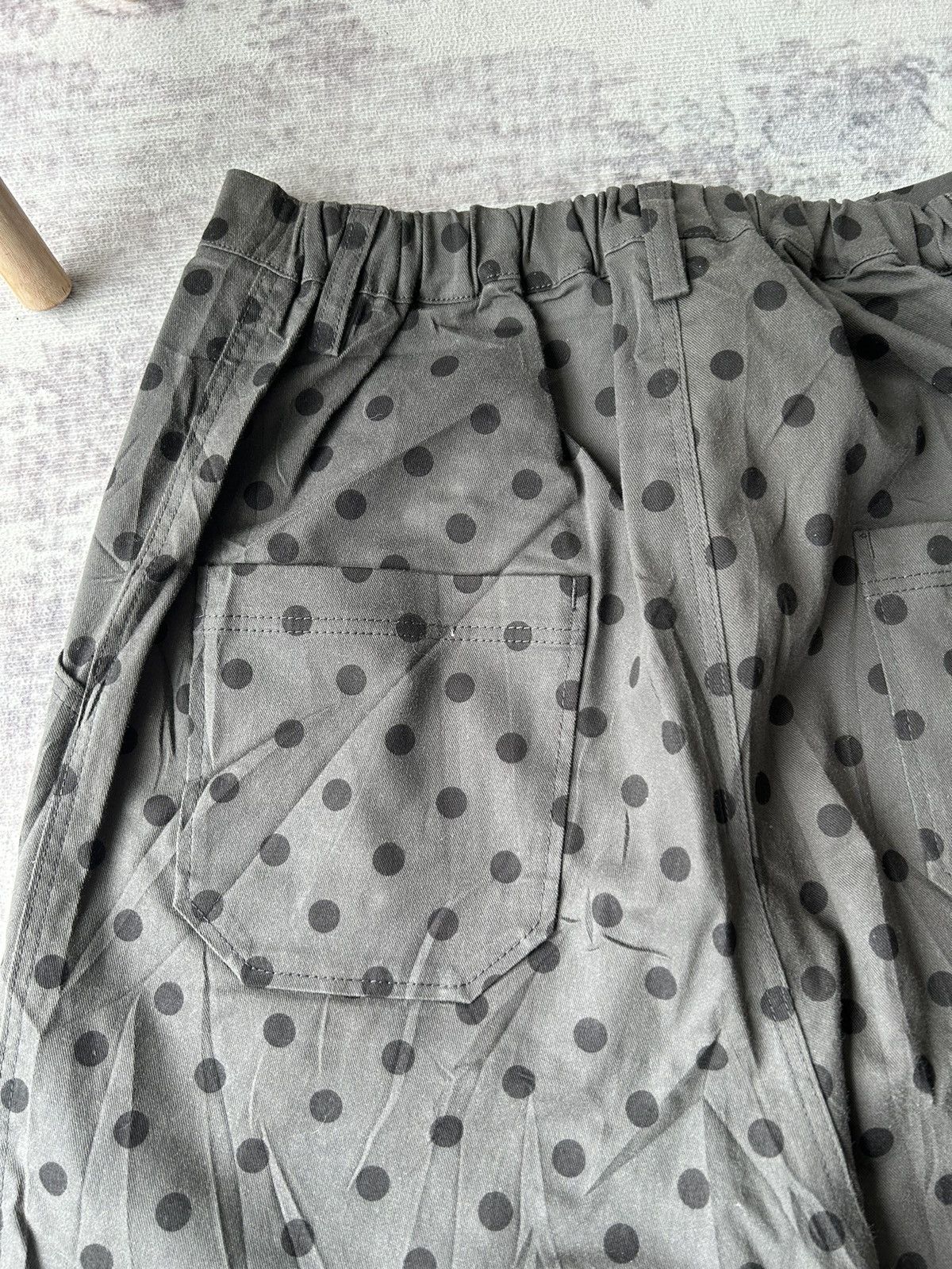 Yohji Yamamoto Yohji Yamamoto Polka Dot Pants Size US 28 / EU 44 - 10 Thumbnail