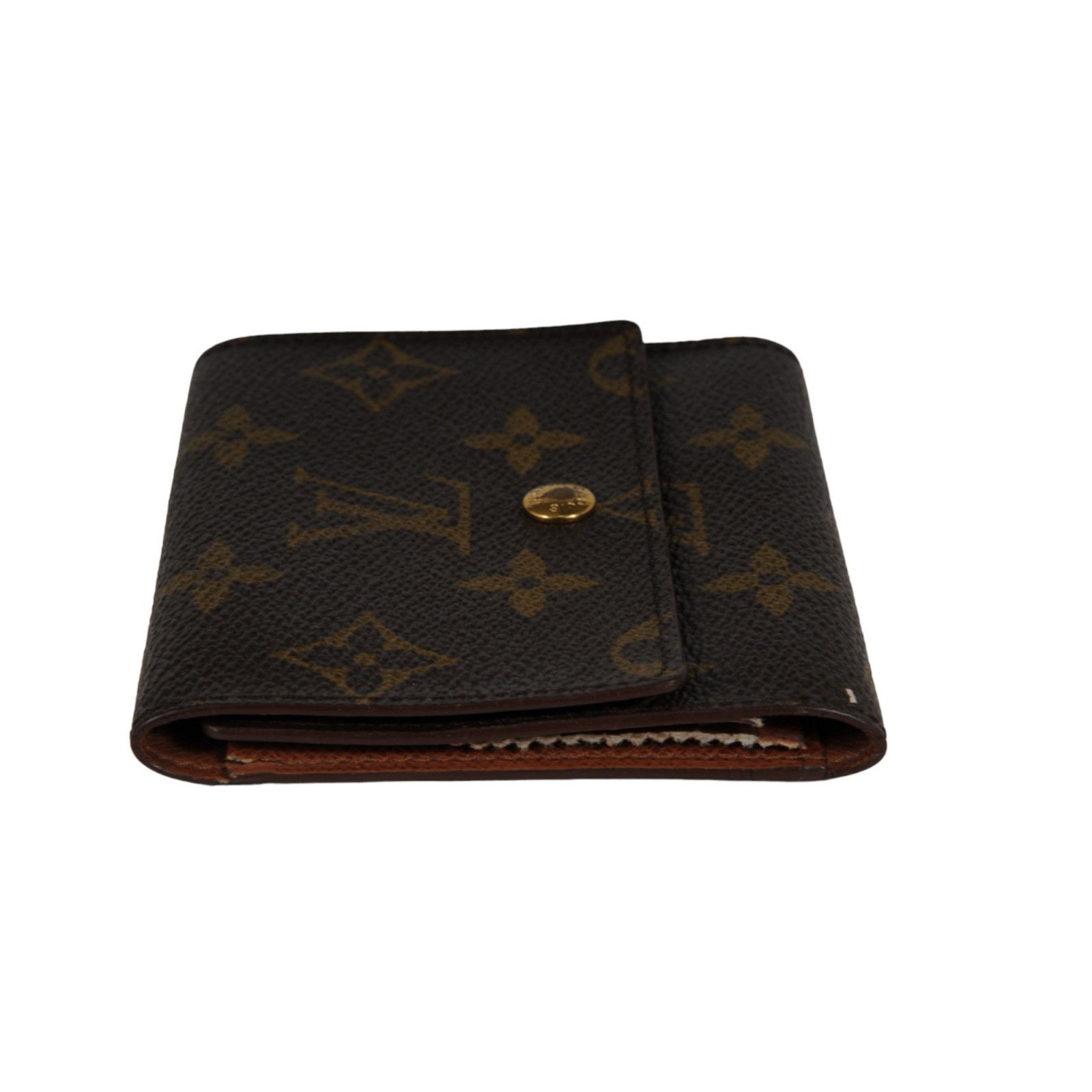 LV Monogram Elise Card Holder Bifold Wallet