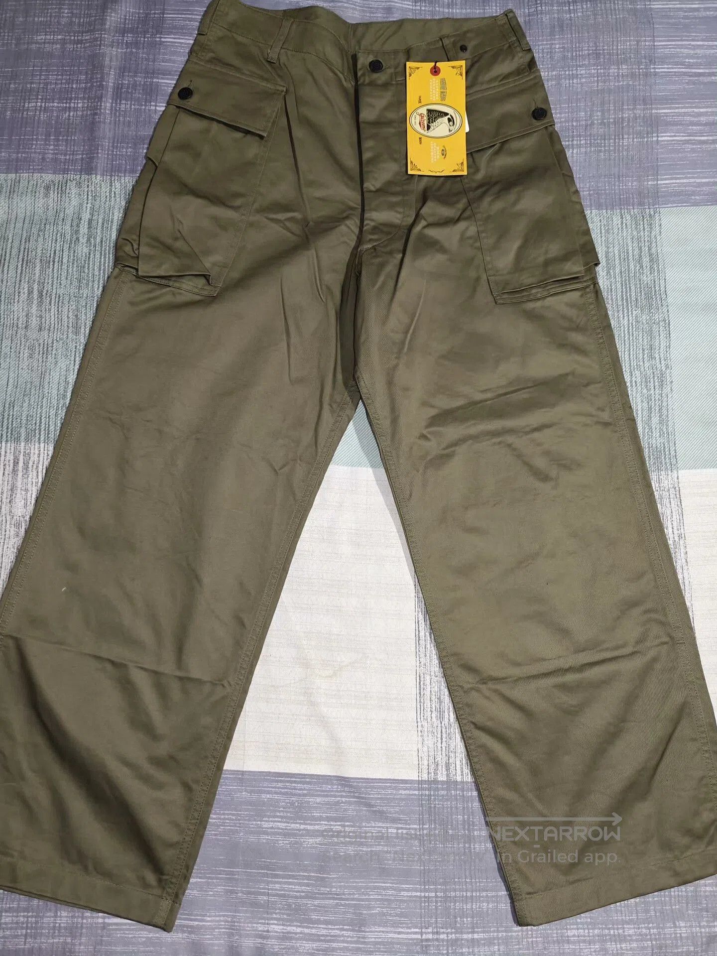 Gimo's GIZEMO WWII P43 Special Cotton Trousers. Size US 32 / EU 48 - 3 Thumbnail