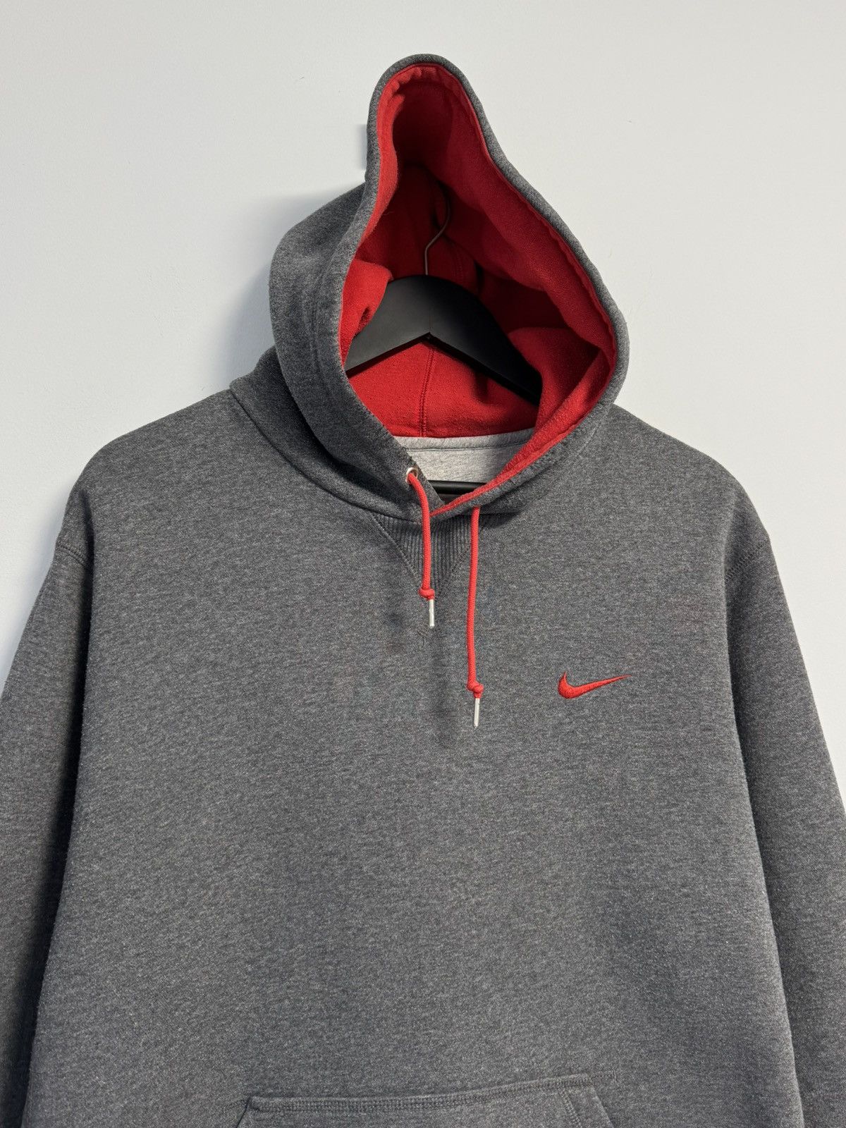 Nike Nike Vintage Hoodie Y2K style Swoosh 90’s Size US XL / EU 56 / 4 - 2 Thumbnail