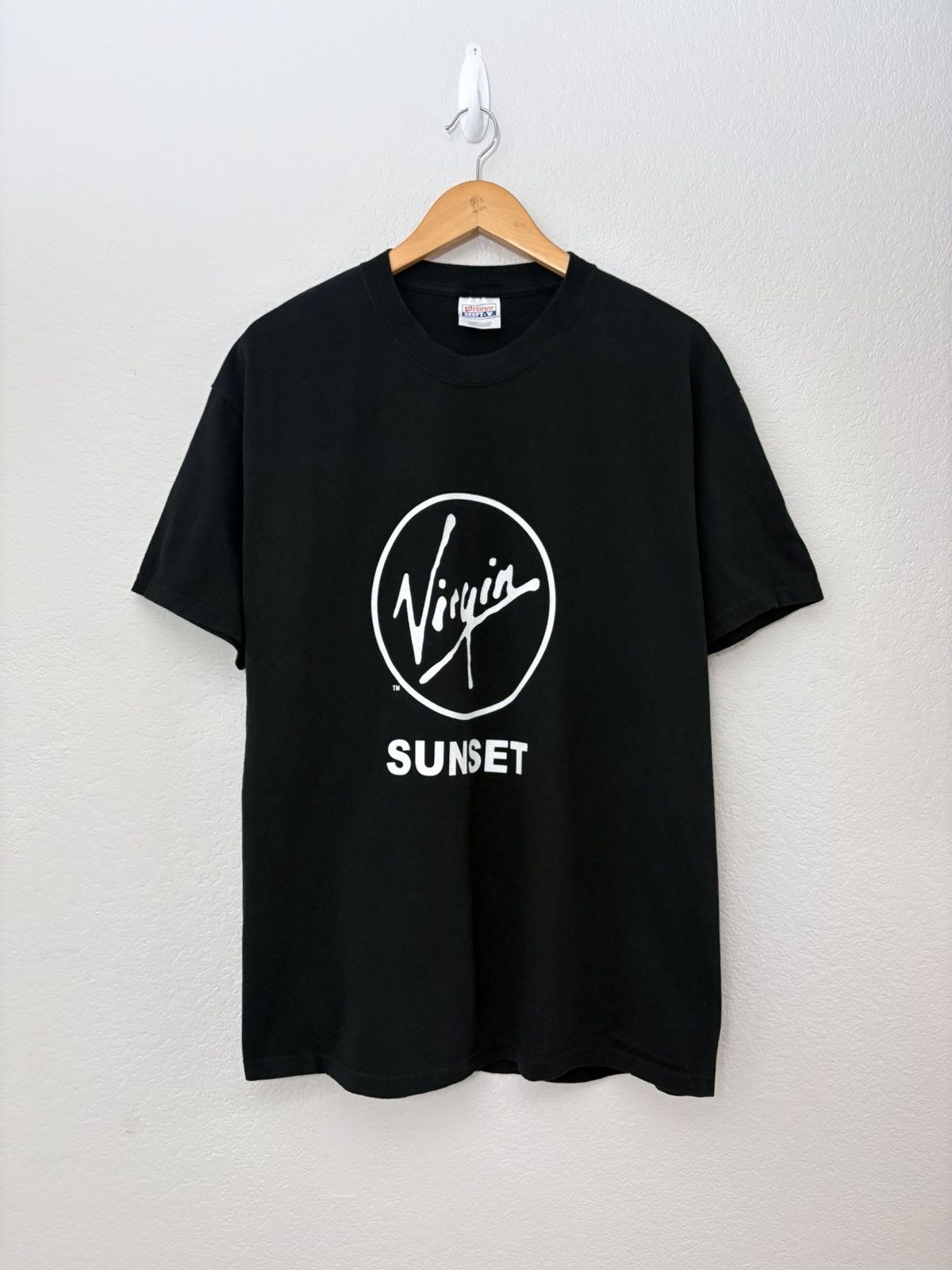 Vintage 90’s Virgin Records on Sunset Las Vegas Vintage Tee Size US L / EU 52-54 / 3 - 1 Thumbnail