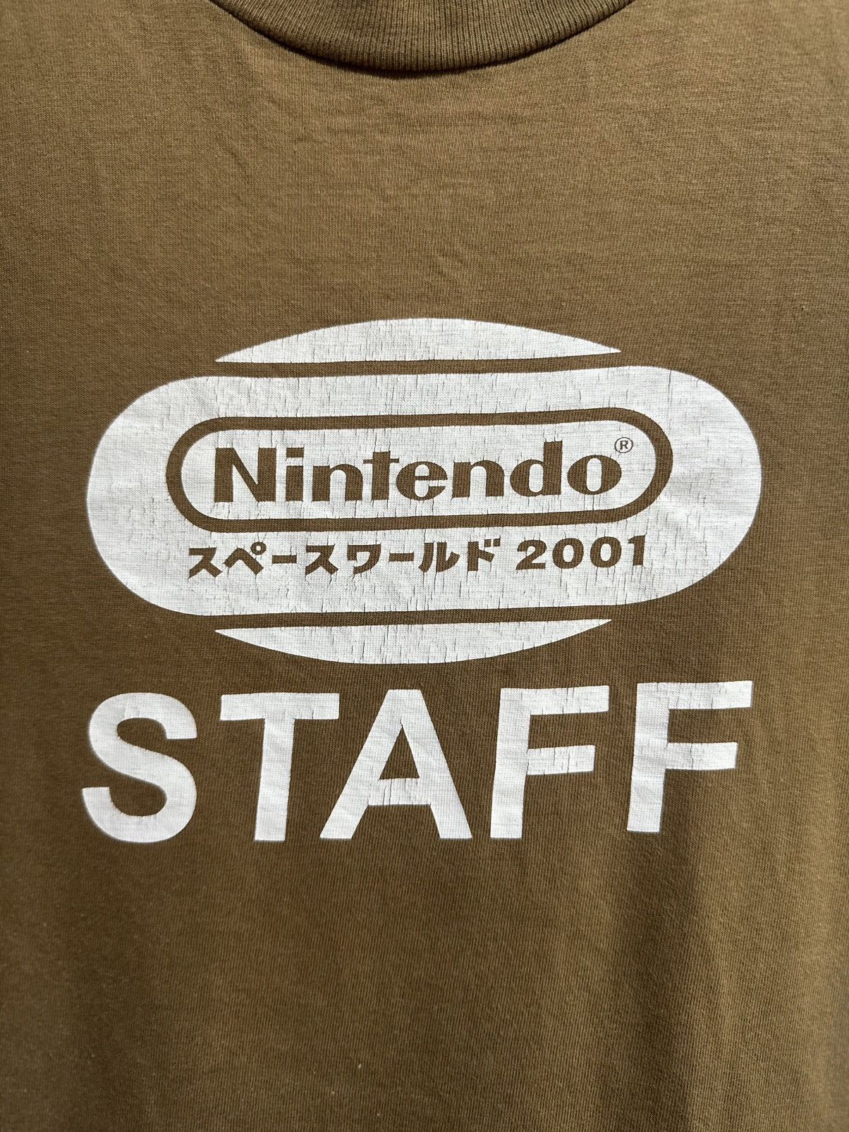 Japanese Brand Vintage Nitendo Staff Faded Tee Size US M / EU 48-50 / 2 - 2 Thumbnail