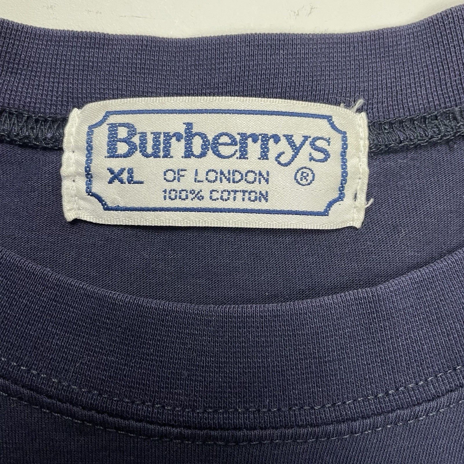 Burberry Vintage Burberrys Rainbow Spell Out T-Shirt Size XL Size US XL / EU 56 / 4 - 4 Thumbnail
