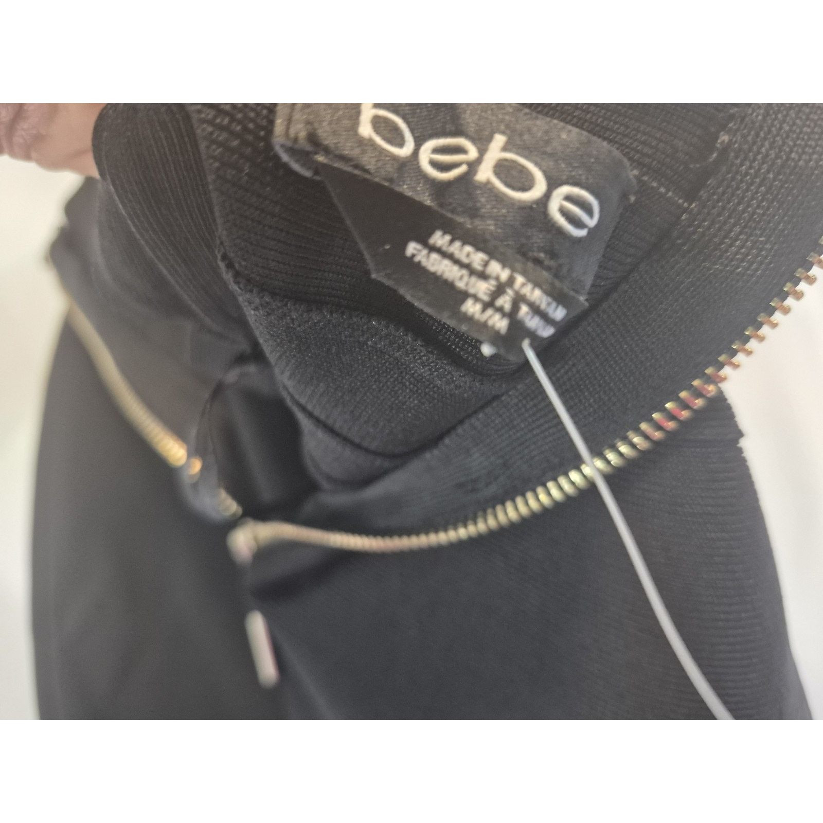 Bebe New w/Tag Bebe Black Stretch Bandage Skirt Medium Y2K Size 26" / US 2 / IT 38 - 7 Thumbnail