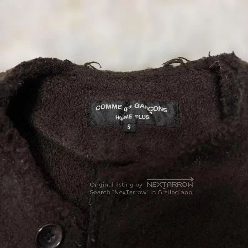 Comme des Garcons Comme Des Garcons Fringed Wool Coat Size S / US 4 / IT 40 - 4 Thumbnail