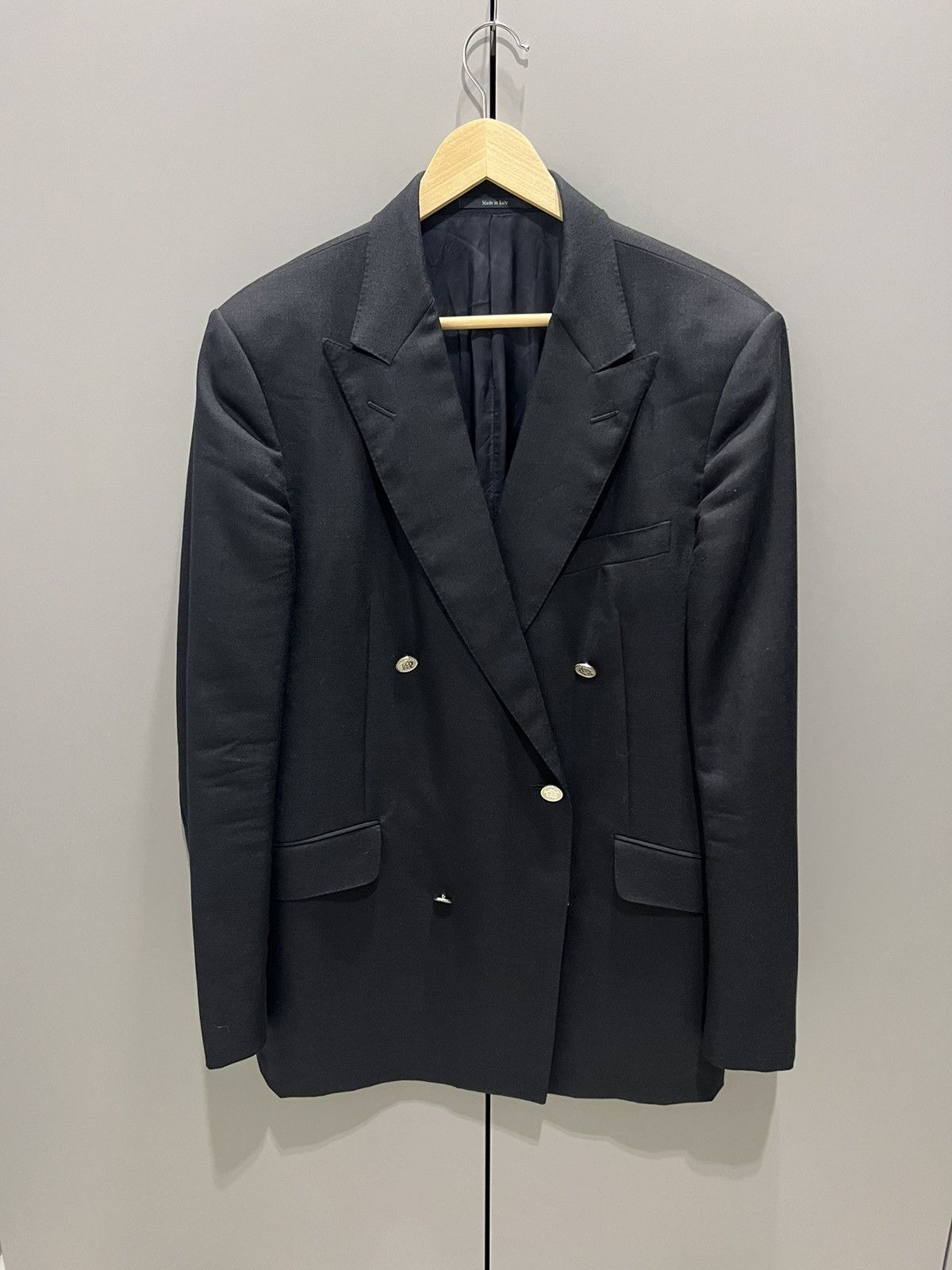Alfred Dunhill Dunhill Double Breasted Mohair Blazer 54R Made in Italy 5k$ Size 54R - 3 Thumbnail