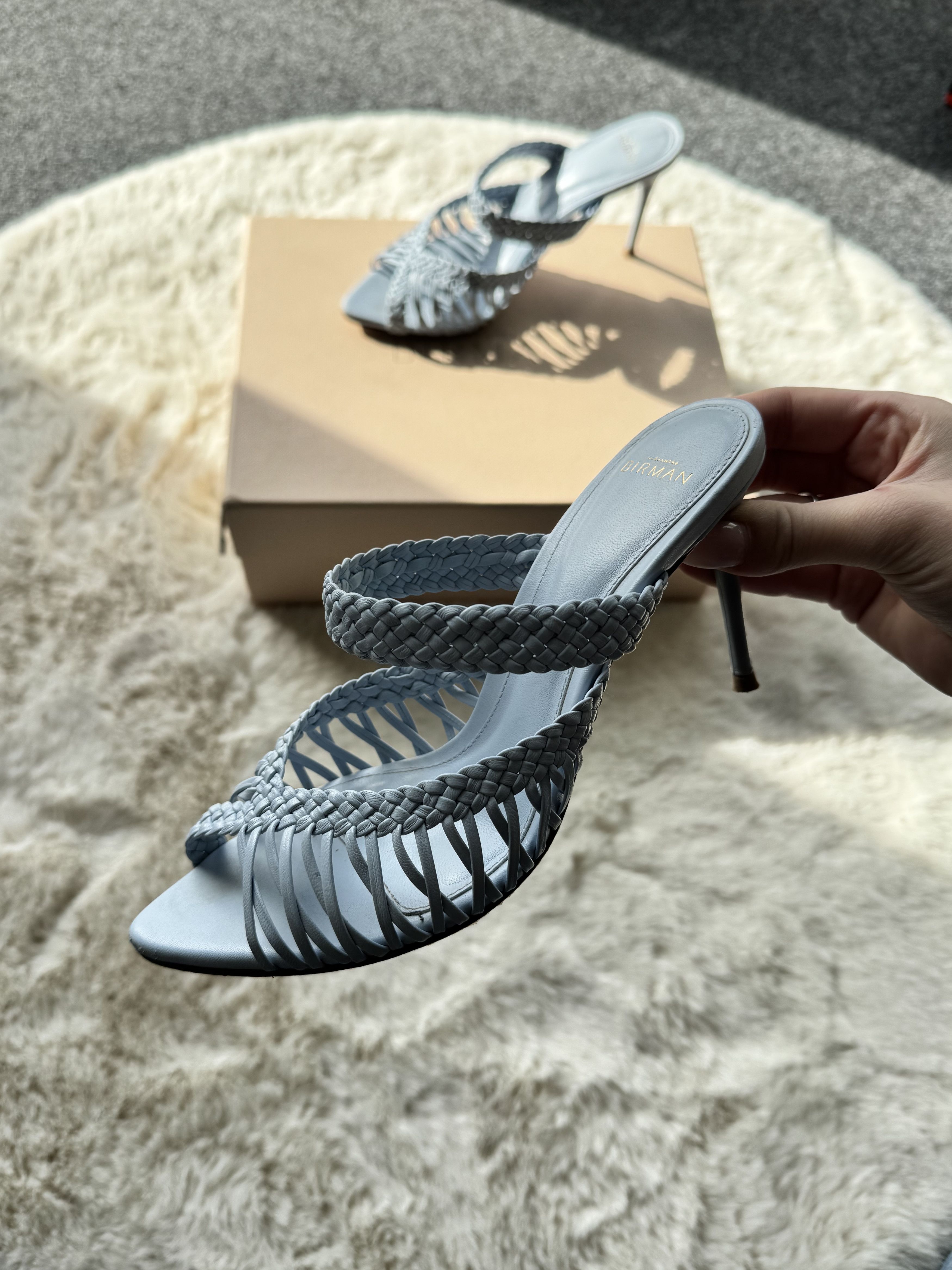 Alexandre Birman Alexandre Birman Agathab - blue high heels sandals 36 Size US 6 / IT 36 - 3 Thumbnail