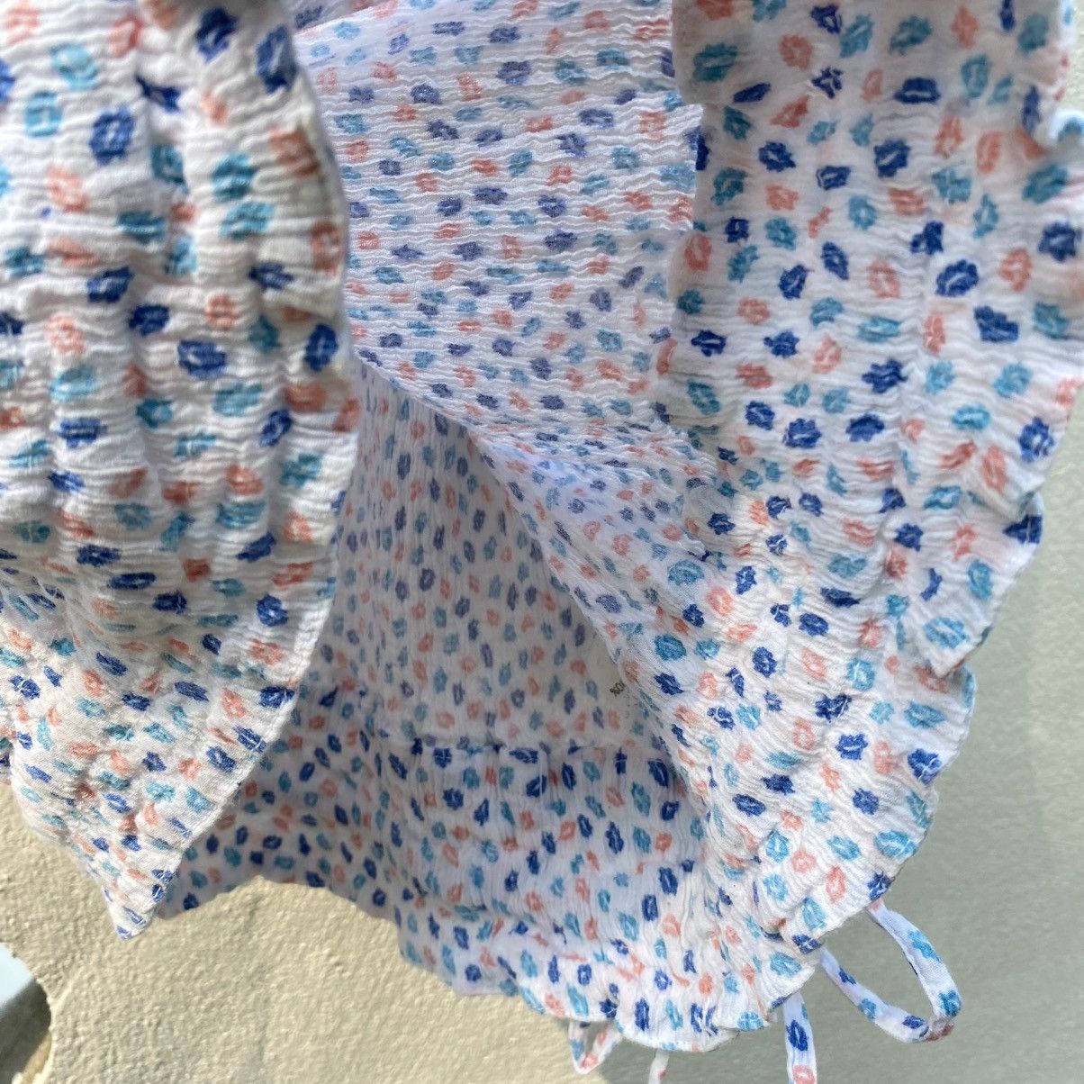 Tsumori Chisato TSUMORI CHISATO Pastel Petals Tie-Hem Blouse Size XS / US 0-2 / IT 36-38 - 10 Thumbnail