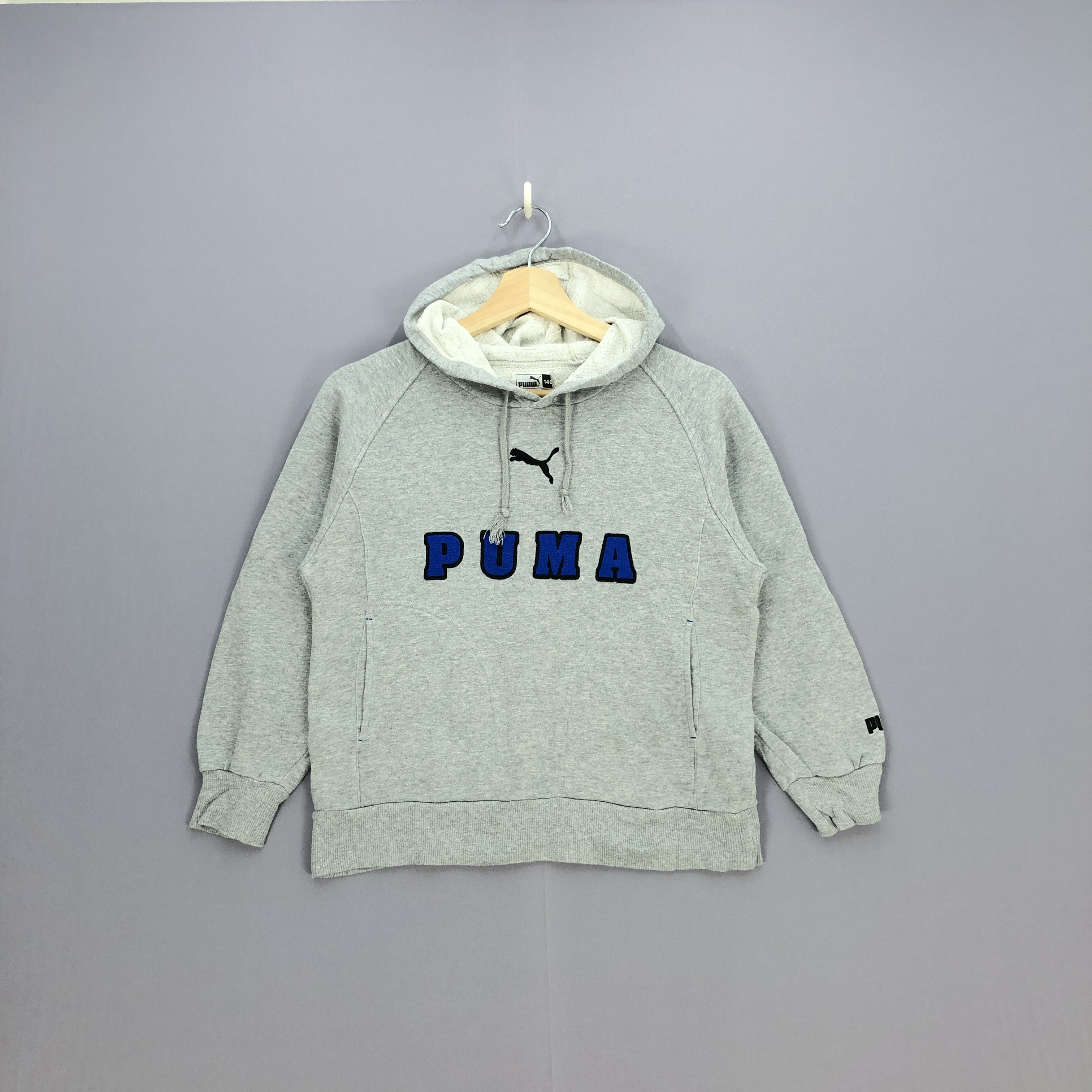 Puma Vintage Puma Sweatshirt Hoodie Puma Sweater Hooded Size US S / EU 44-46 / 1 - 1 Thumbnail