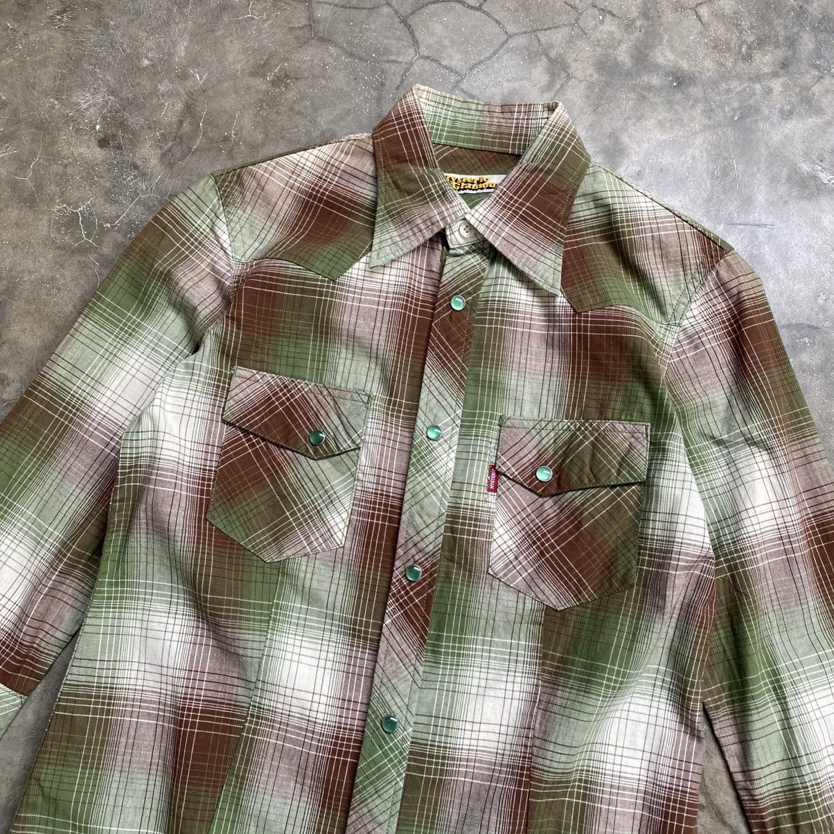 Hysteric Glamour 2000s Hysteric Glamour Green Brown Plaid Shirt Size US S / EU 44-46 / 1 - 3 Thumbnail