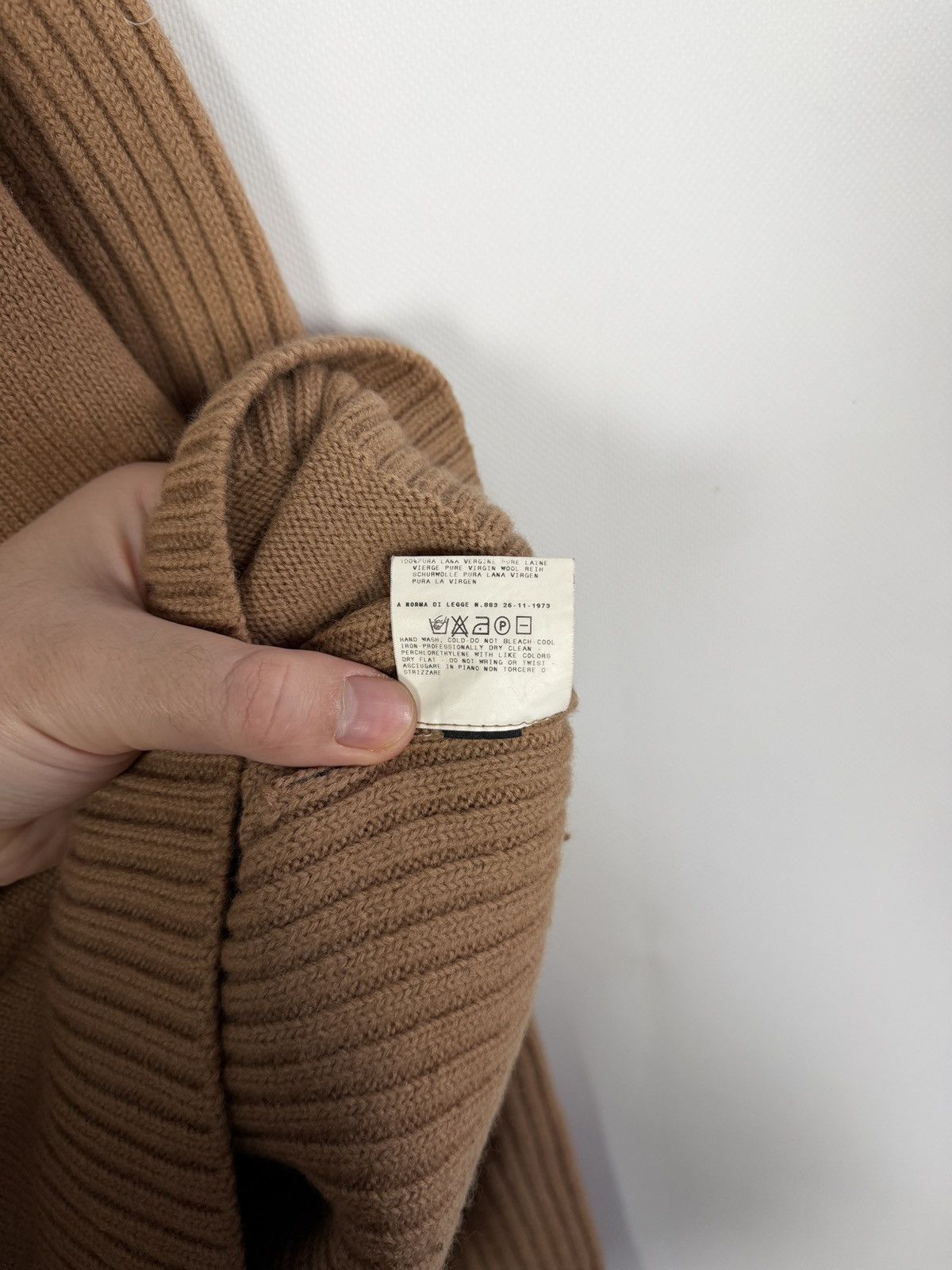 Versace Jeans Couture Versace Jeans Couture Crewneck Wool Sweater Italy Size M Size US M / EU 48-50 / 2 - 11 Thumbnail