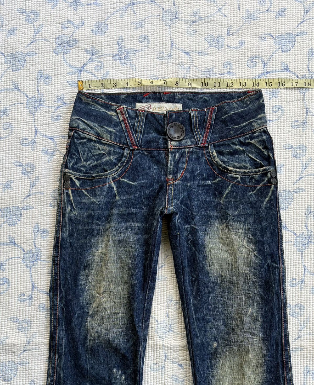 Vintage Red Pepper Streetwear Jeans Flared Denim Size US 28 / EU 44 - 3 Thumbnail