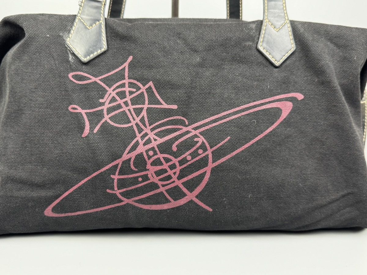 Vivienne Westwood Vivienne Westwood - Rare Black Canvas Yasmin - Shoulder Bag Size ONE SIZE - 2 Thumbnail