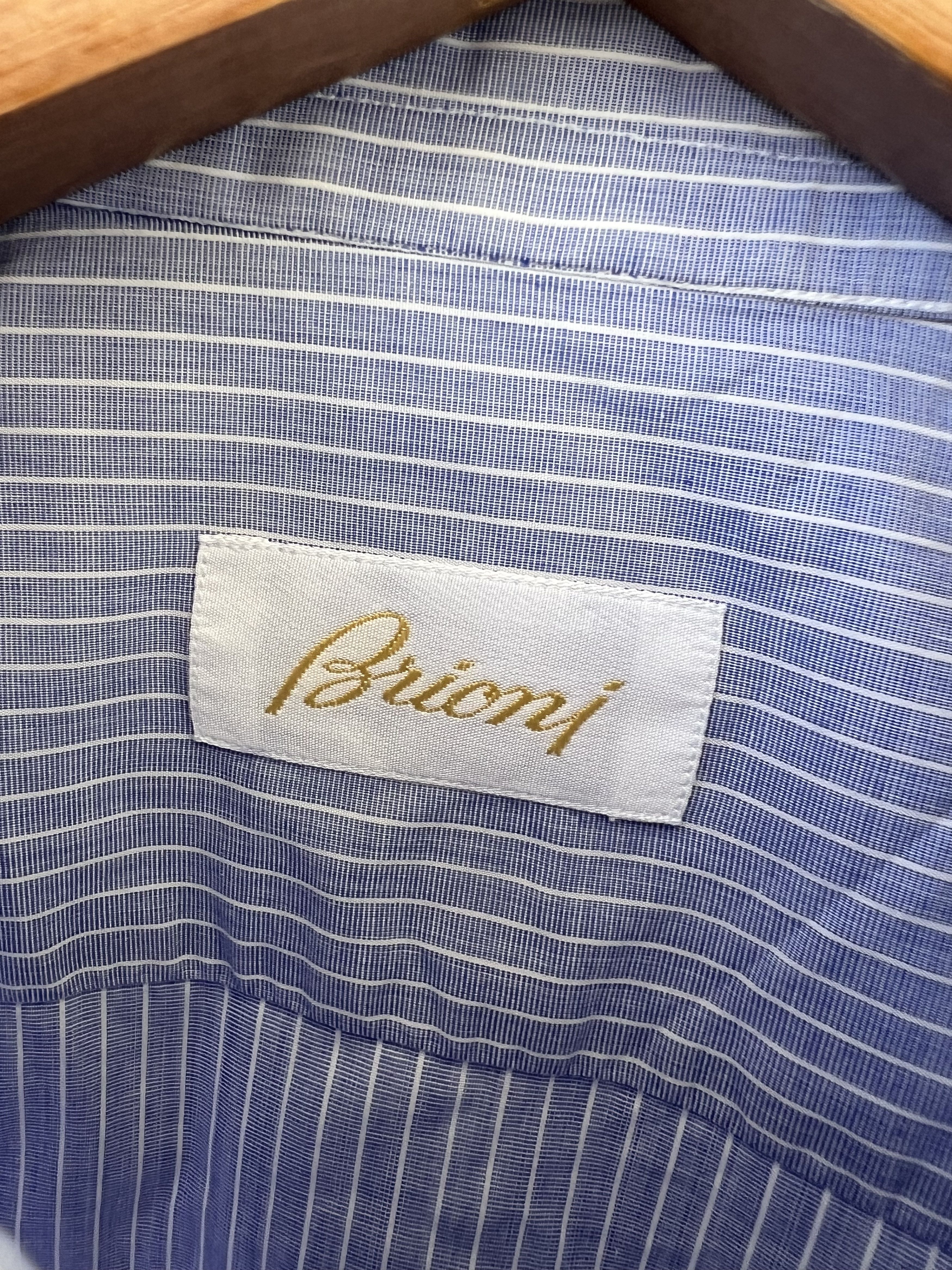 Brioni Brioni Shirt 16 Size US L / EU 52-54 / 3 - 2 Thumbnail