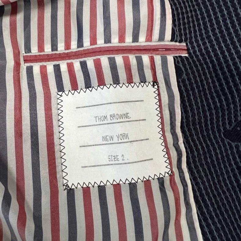 Thom Browne Thom Browne Size 2 Full Indian dachshund gold buckle blazer Size 40R - 6 Thumbnail