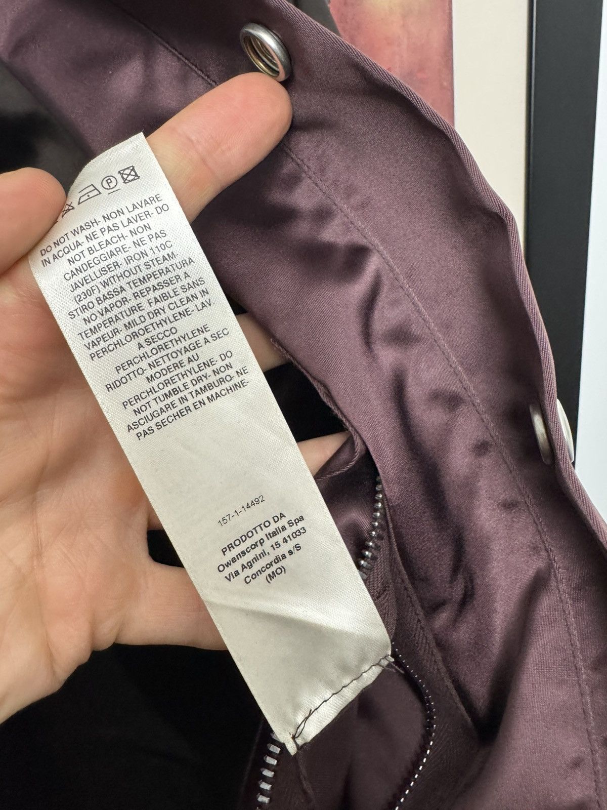 Rick Owens Rick Owens SS20 'TECUATL' Bauhaus Bomber Jacket Pop Smoke Size US L / EU 52-54 / 3 - 8 Thumbnail
