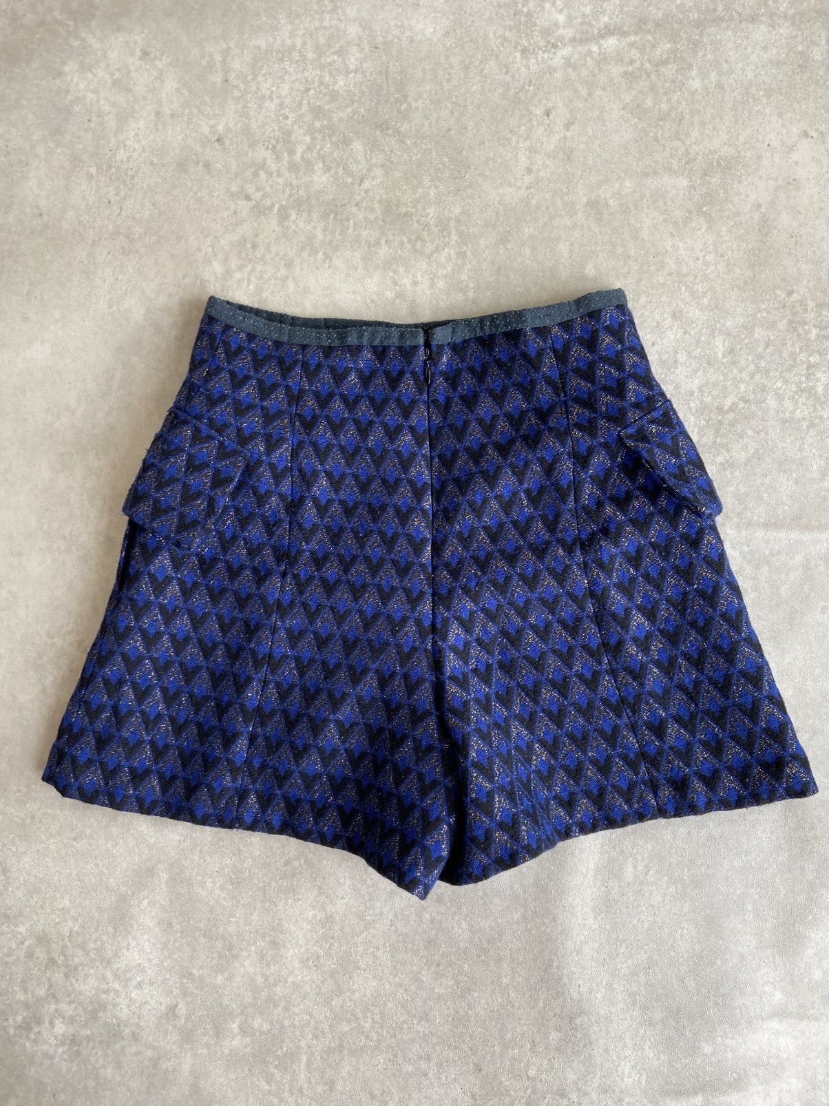 If Six Was Nine × Jil Sander × Jil Stuart JILL Stuart Mini Skirt V Pattern Size 26" / US 2 / IT 38 - 7 Thumbnail