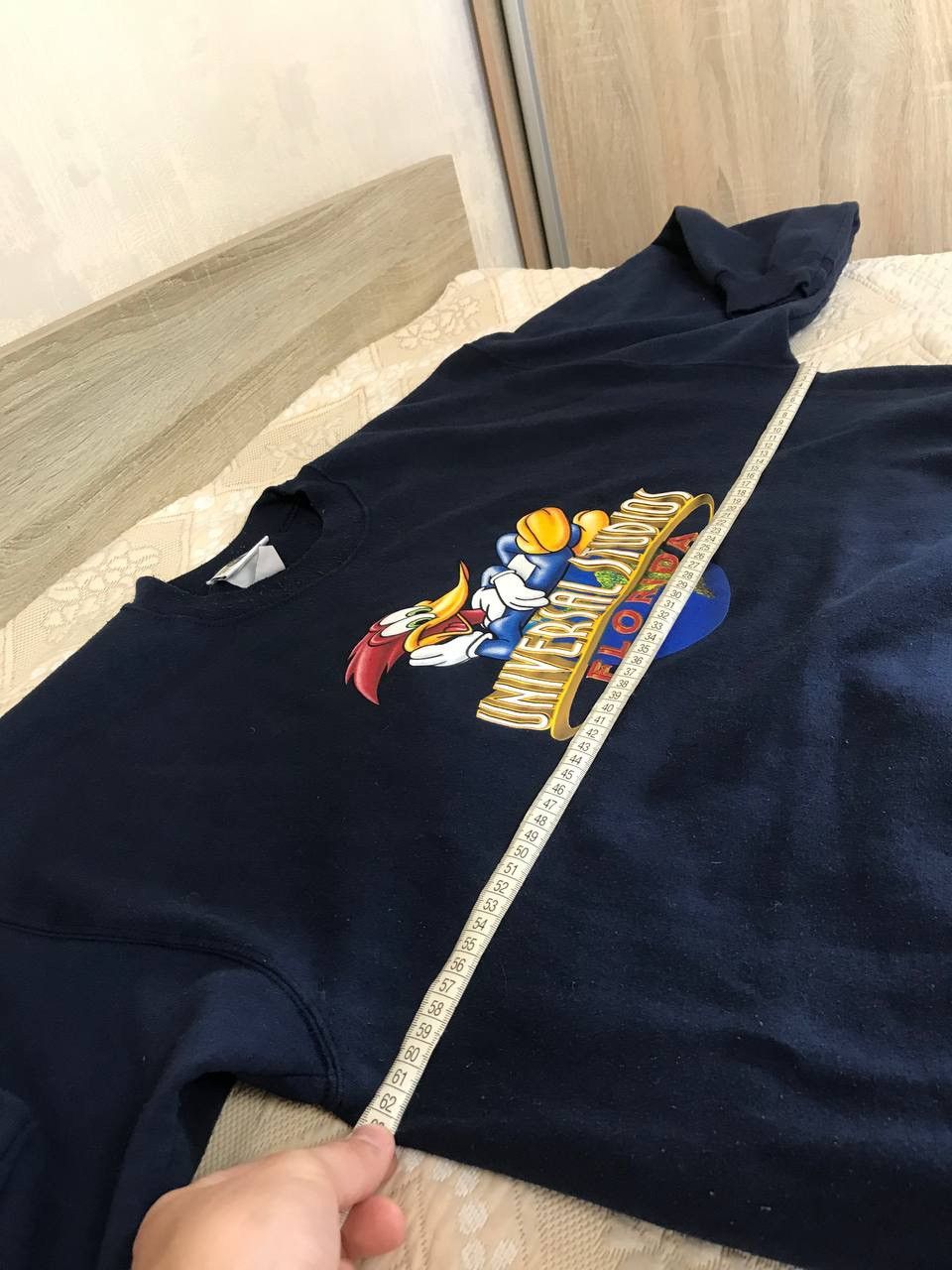 Universal Studios 🔥 90s Universal Studios Woody Woodpecker Sweatshirt Disney Size US XL / EU 56 / 4 - 12 Thumbnail