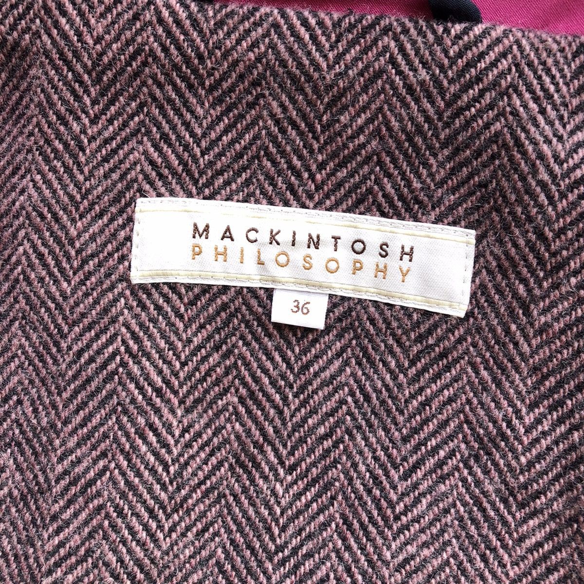 Mackintosh MACKINTOSH Philosophy Nice Design Coat Jacket Size XS / US 0-2 / IT 36-38 - 13 Thumbnail