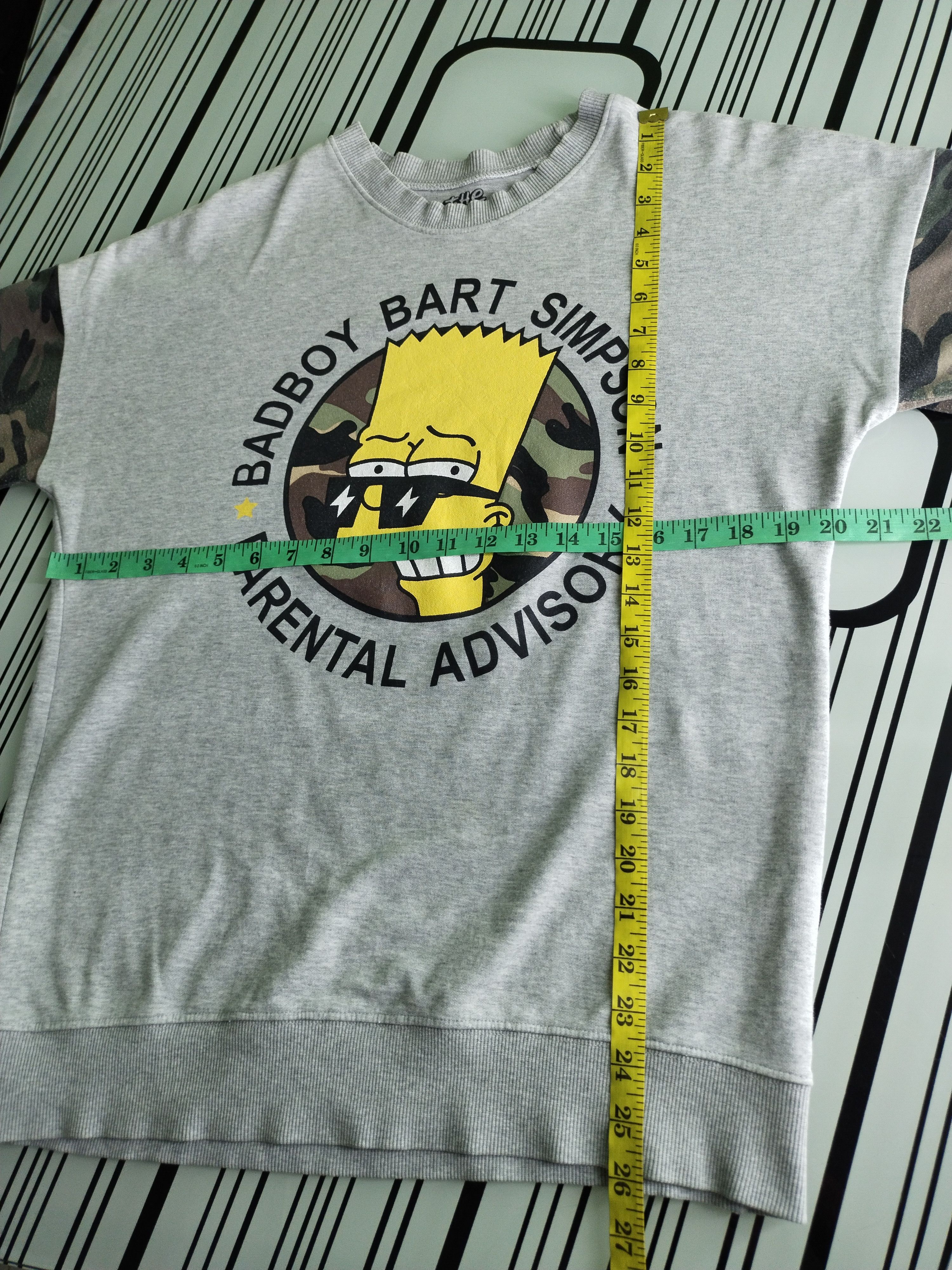 The Simpsons × Vintage Vintage Badboy Bart Simpson Sweatshirt Size US M / EU 48-50 / 2 - 8 Thumbnail