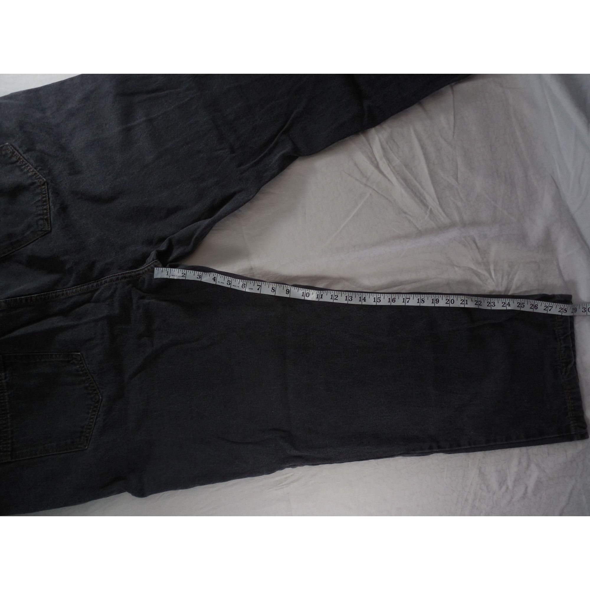 Haband Haband Tailgater Carpenter Jeans Sz 48L Men Charcoal Straigh Size US 44 / EU 60 - 5 Thumbnail