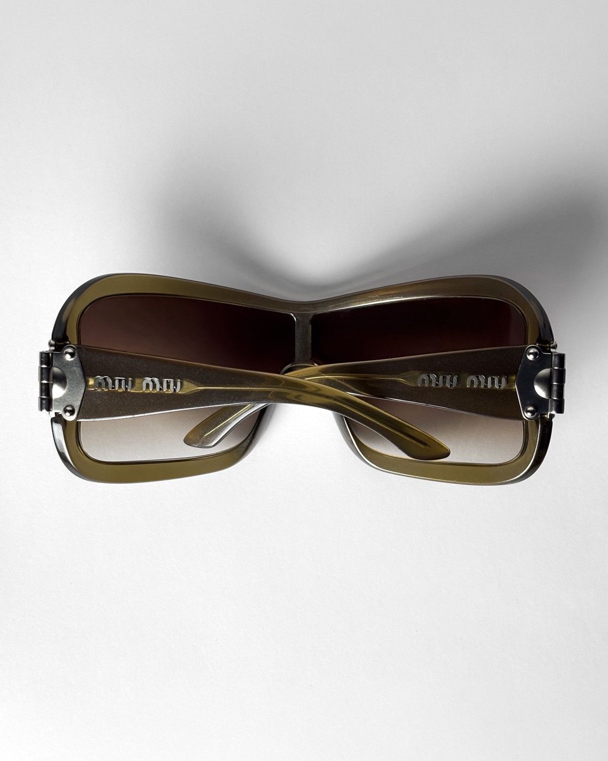 Miu Miu MIU MIU MU01GS SHIELD sunglasses Size ONE SIZE - 2 Thumbnail