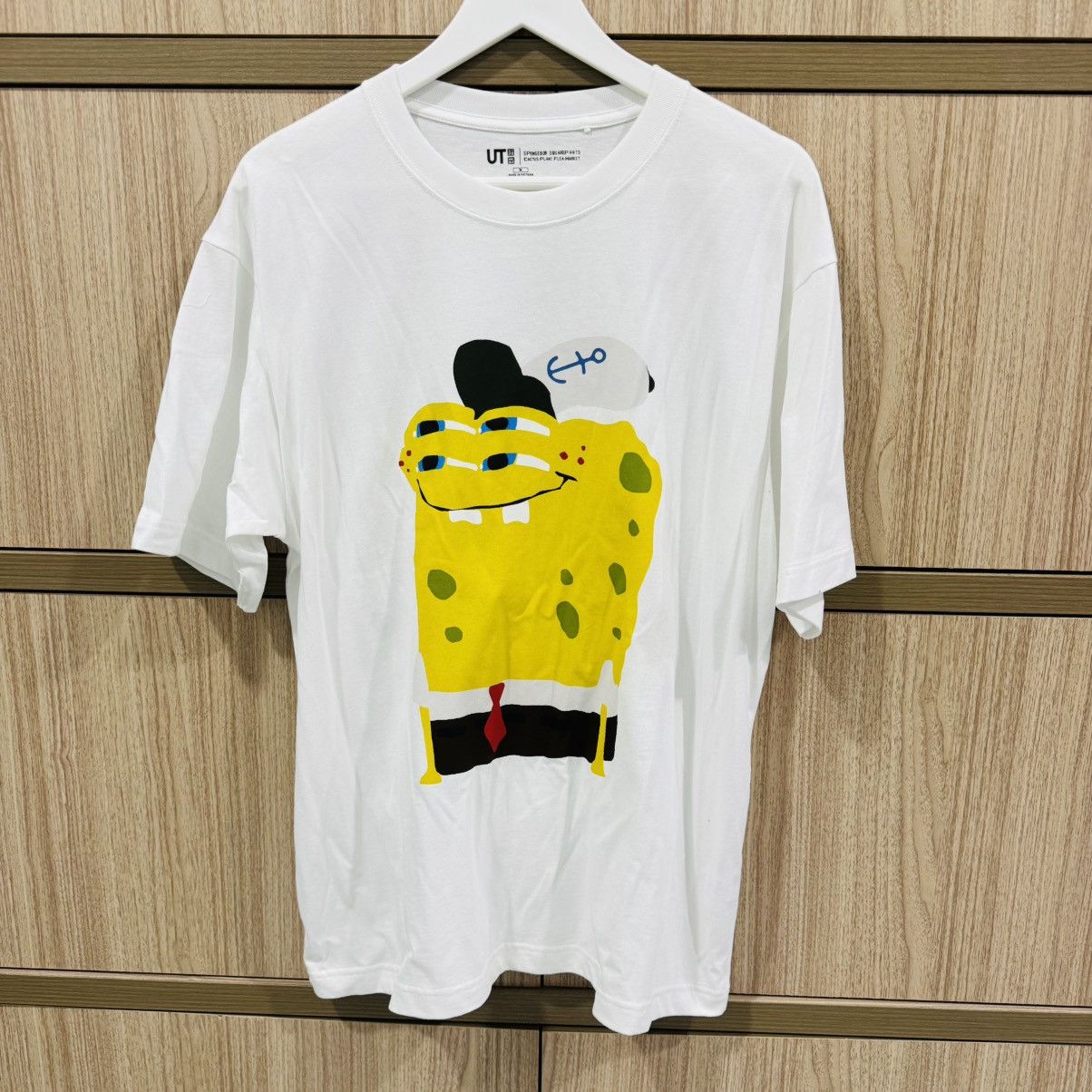 Cactus Plant Flea Market × Uniqlo Uniqlo x CPFM Spongebob Squarepants UT Graphic T-Shirt Size US M / EU 48-50 / 2 - 1 Thumbnail