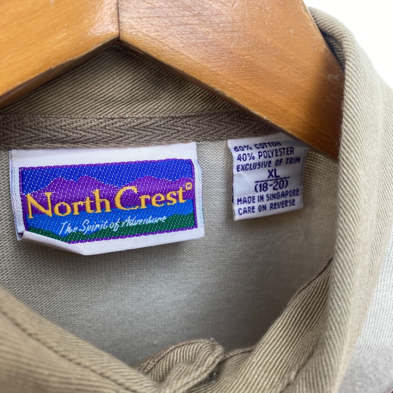 Vintage VINTAGE POLO SHIRT NORTH CREST MEDIUM PULLOVER STRIPED Size US M / EU 48-50 / 2 - 5 Thumbnail