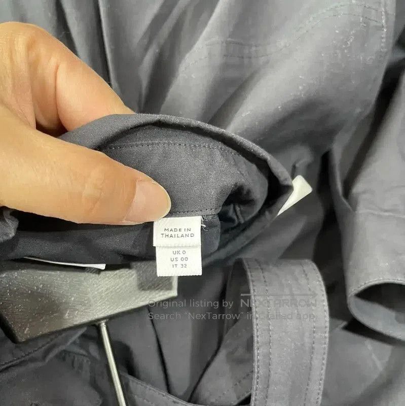 Burberry Burberry Black Cotton Long Sleeve Dress XS. Size XS / US 0-2 / IT 36-38 - 8 Thumbnail