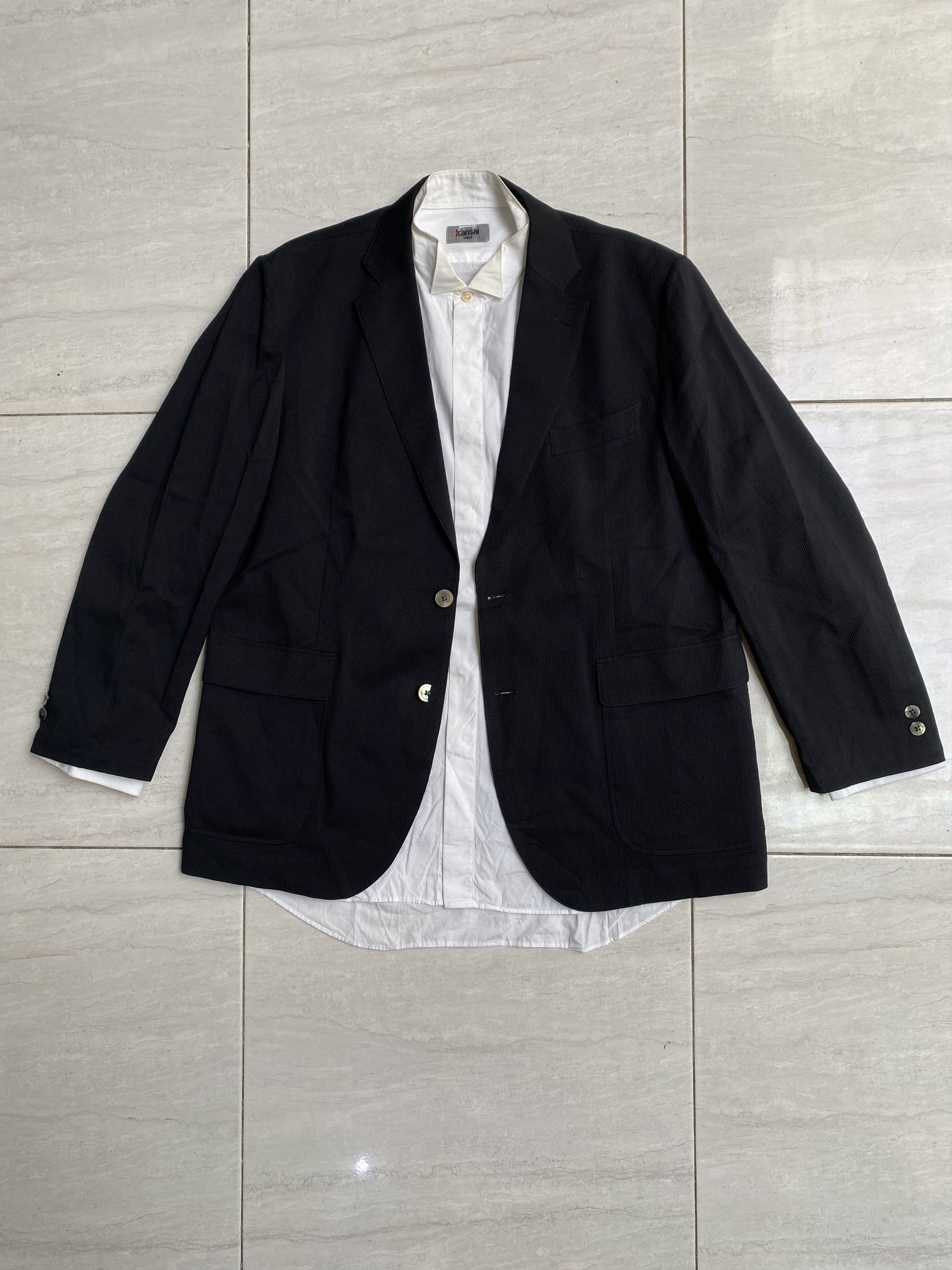 Kansai Yamamoto Kansai Yamamoto Homme Shirt Blazers Size 54L - 1 Thumbnail