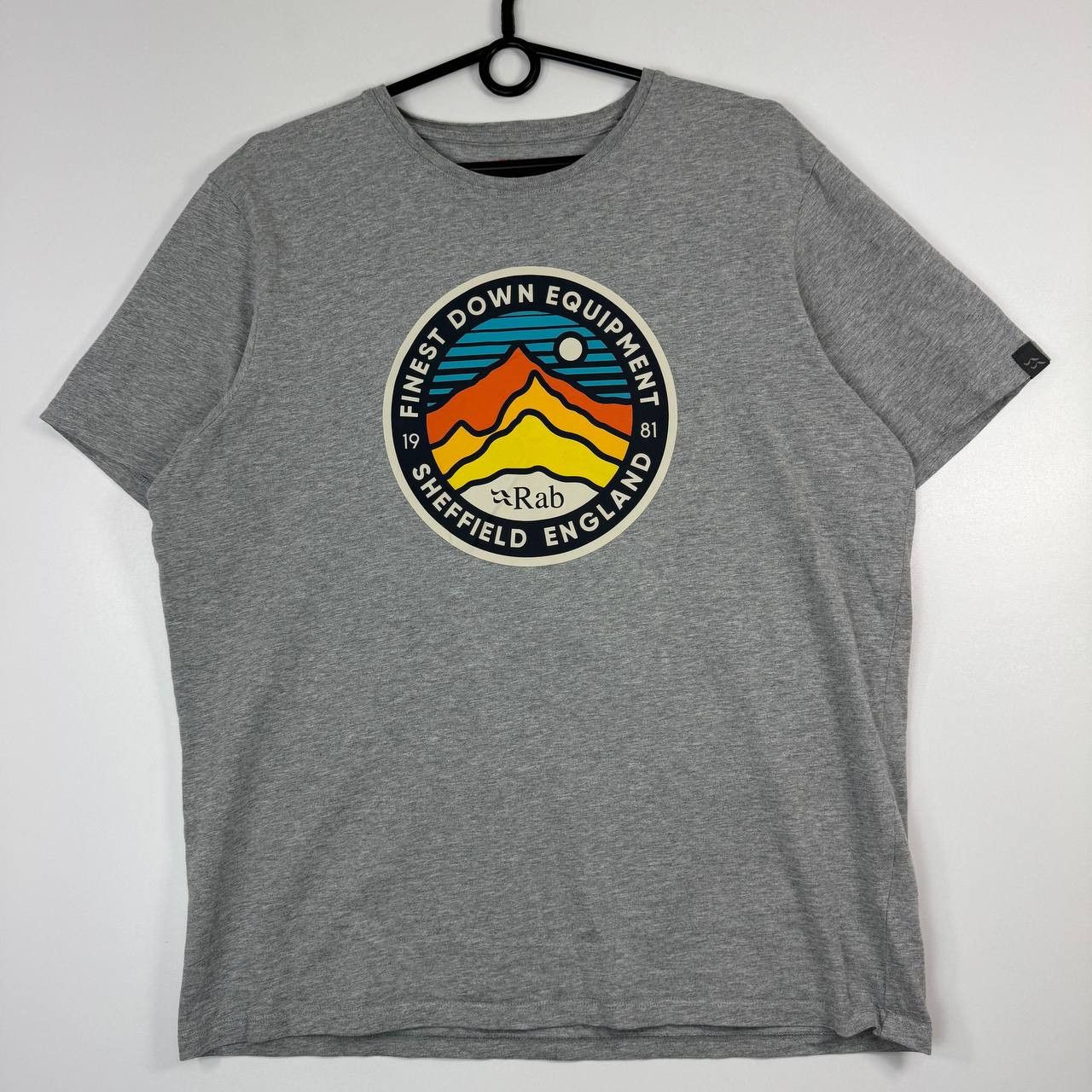 Rab Rab Finest Down Equipment Graphic T-Shirt Grey Mens Size L Size US L / EU 52-54 / 3 - 1 Thumbnail