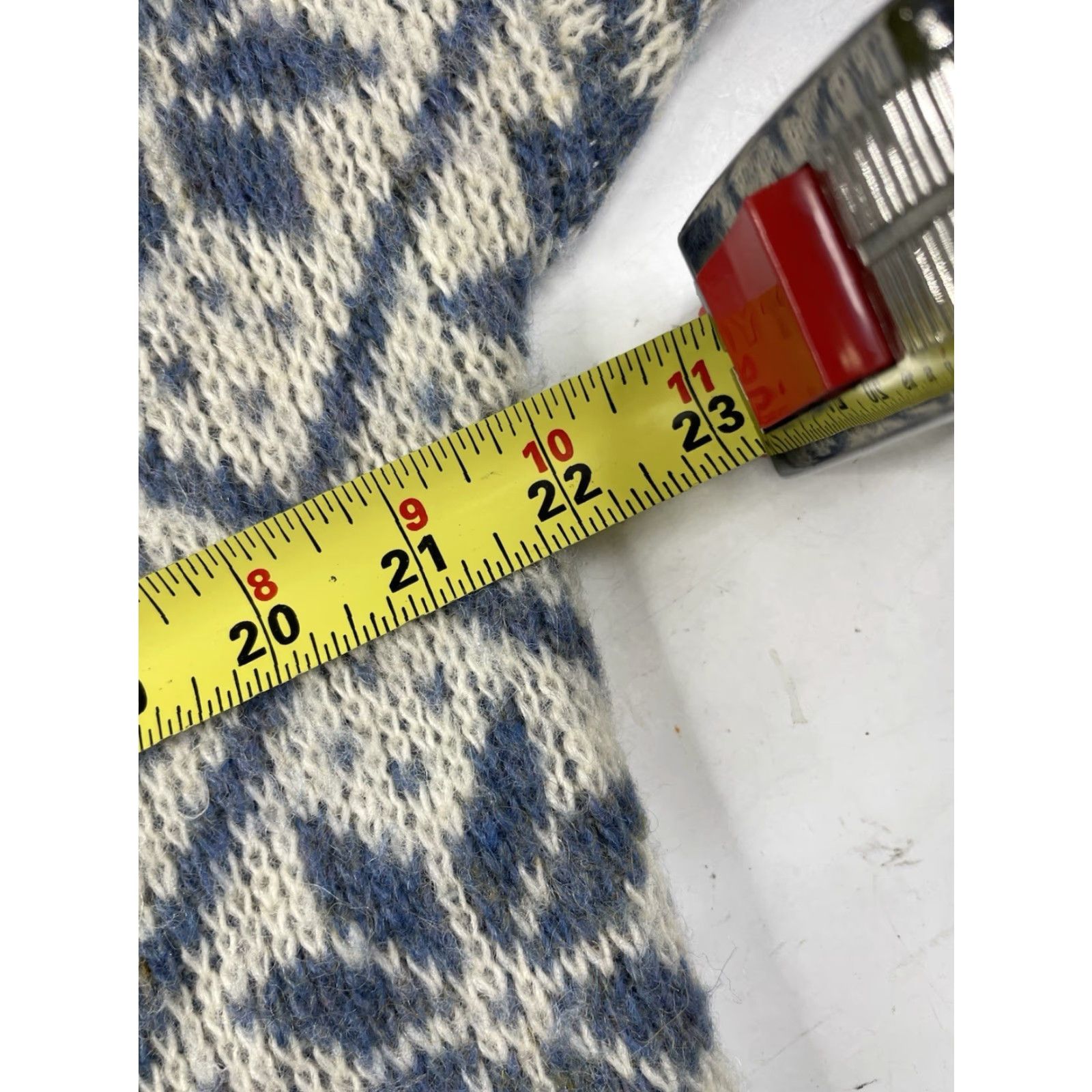 Vintage Hilda Ltd Sweater Shirt Womens Wool 100% Blue White Snowflake Iceland Winter Long Sleeve Turtleneck Pullover Casual Regular M Adult Womens Size M / US 6-8 / IT 42-44 - 7 Thumbnail