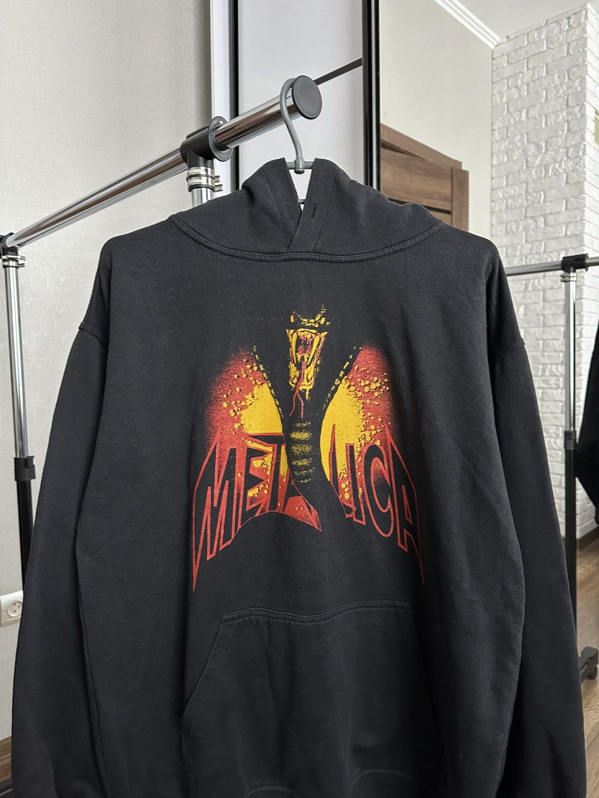 Metallica Metallica Vintage Band Rock Hoodie Pullover 90s Size US M / EU 48-50 / 2 - 7 Thumbnail