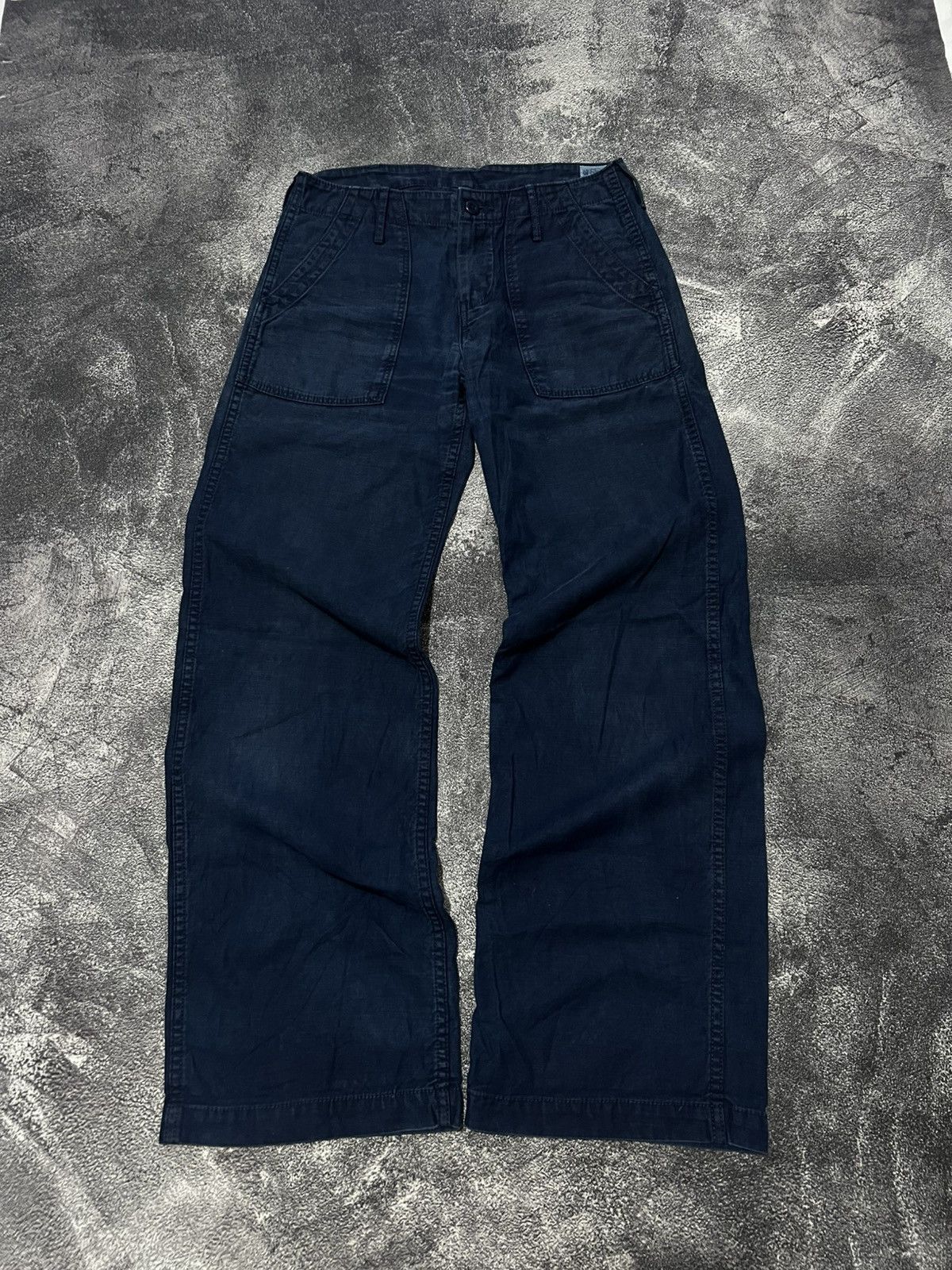 Orslow Orslow Fatigue Buckle Back Pants Size US 29 - 4 Thumbnail