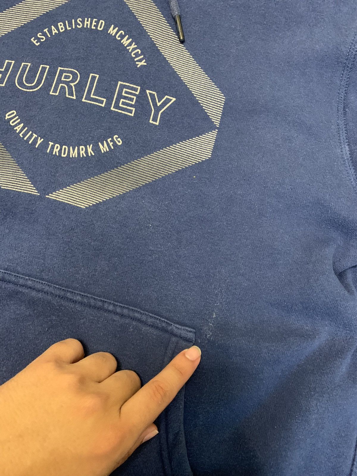 Hurley × Vintage Y2K Hurley Hoodie Size US S / EU 44-46 / 1 - 4 Thumbnail