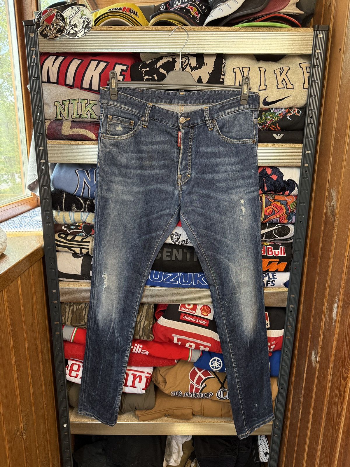 Other dsquared2 jeans men 50 distressed avant garde denim Size US 34 / EU 50 - 2 Thumbnail