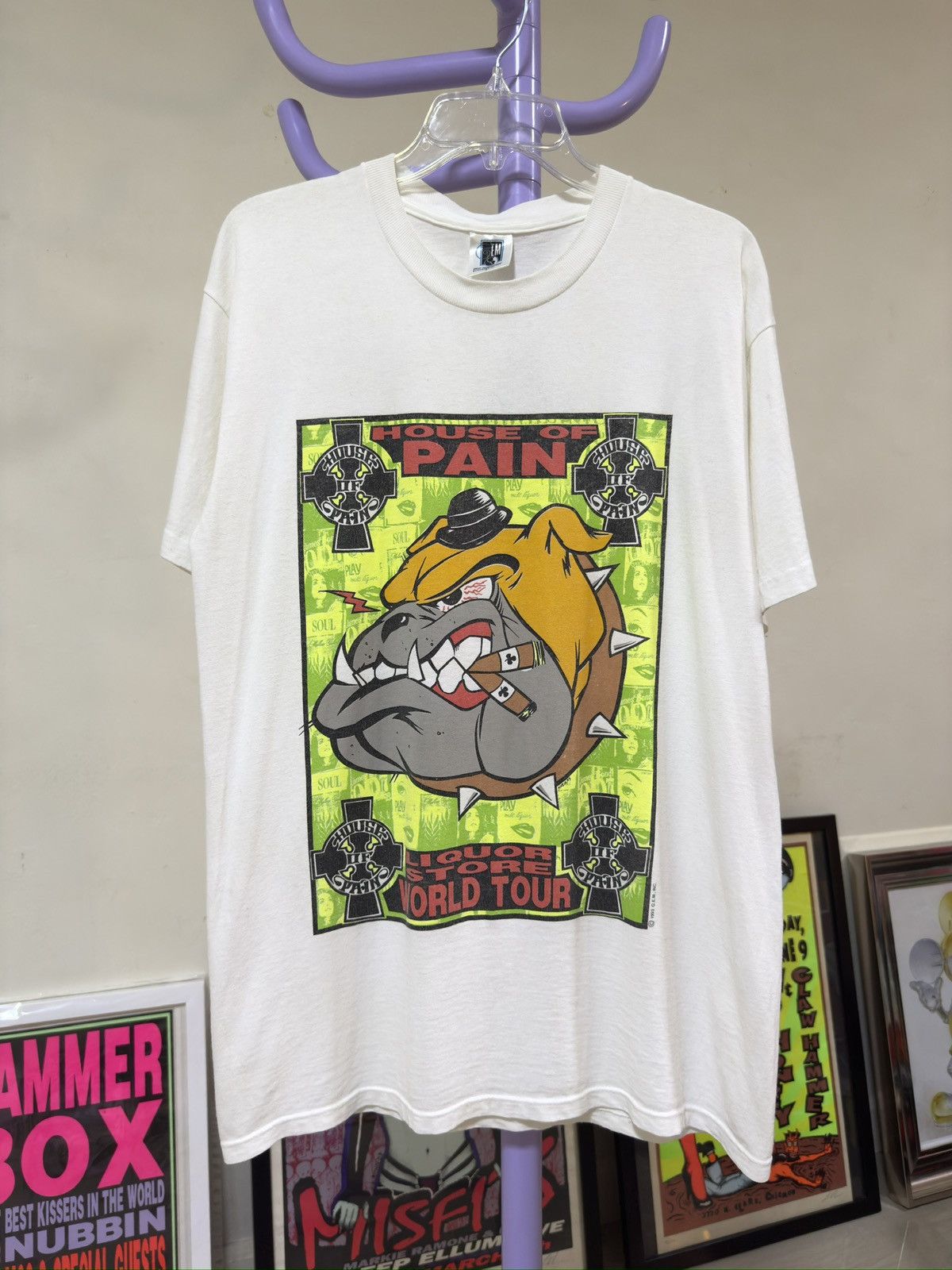 Band Tees Vintage house of pain frank kozik 1993 tee Size US L / EU 52-54 / 3 - 1 Thumbnail