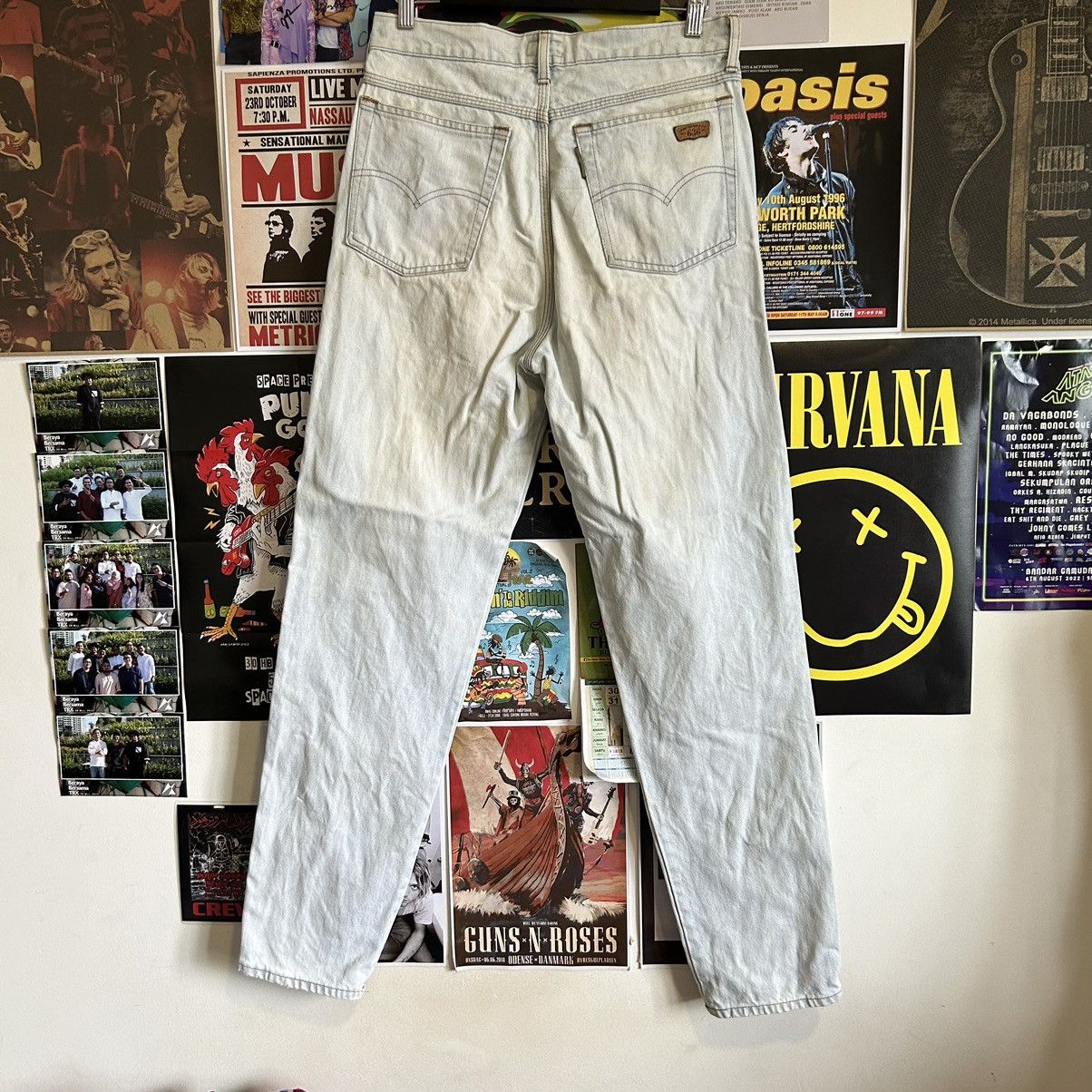 Levi's Vintage Levi’s 636 Japanese Washed Blue Denim Size US 31 - 5 Thumbnail