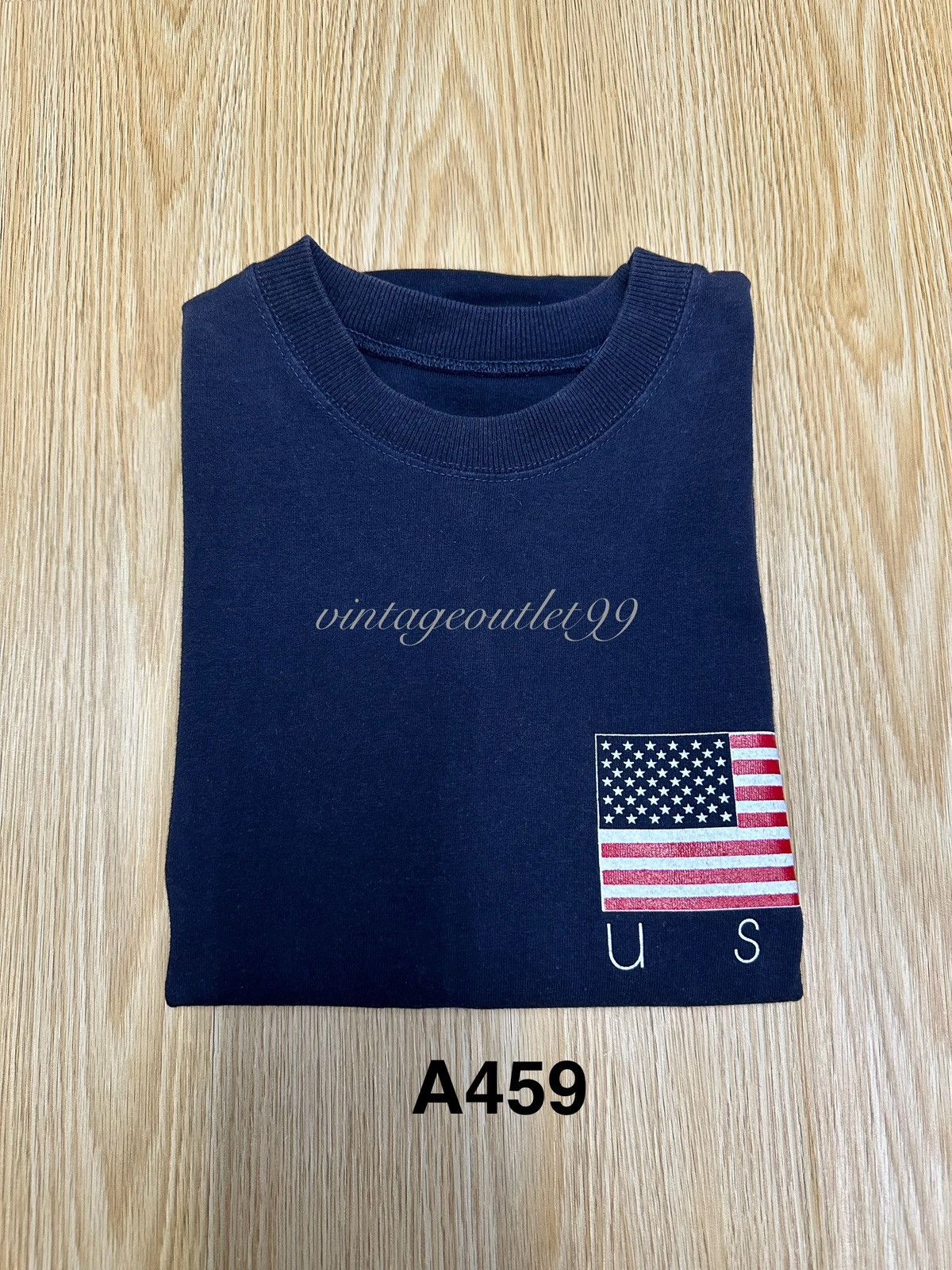 Vintage Vintage USA America Flag Single Stitch Shirt A459 Size US M / EU 48-50 / 2 - 12 Thumbnail