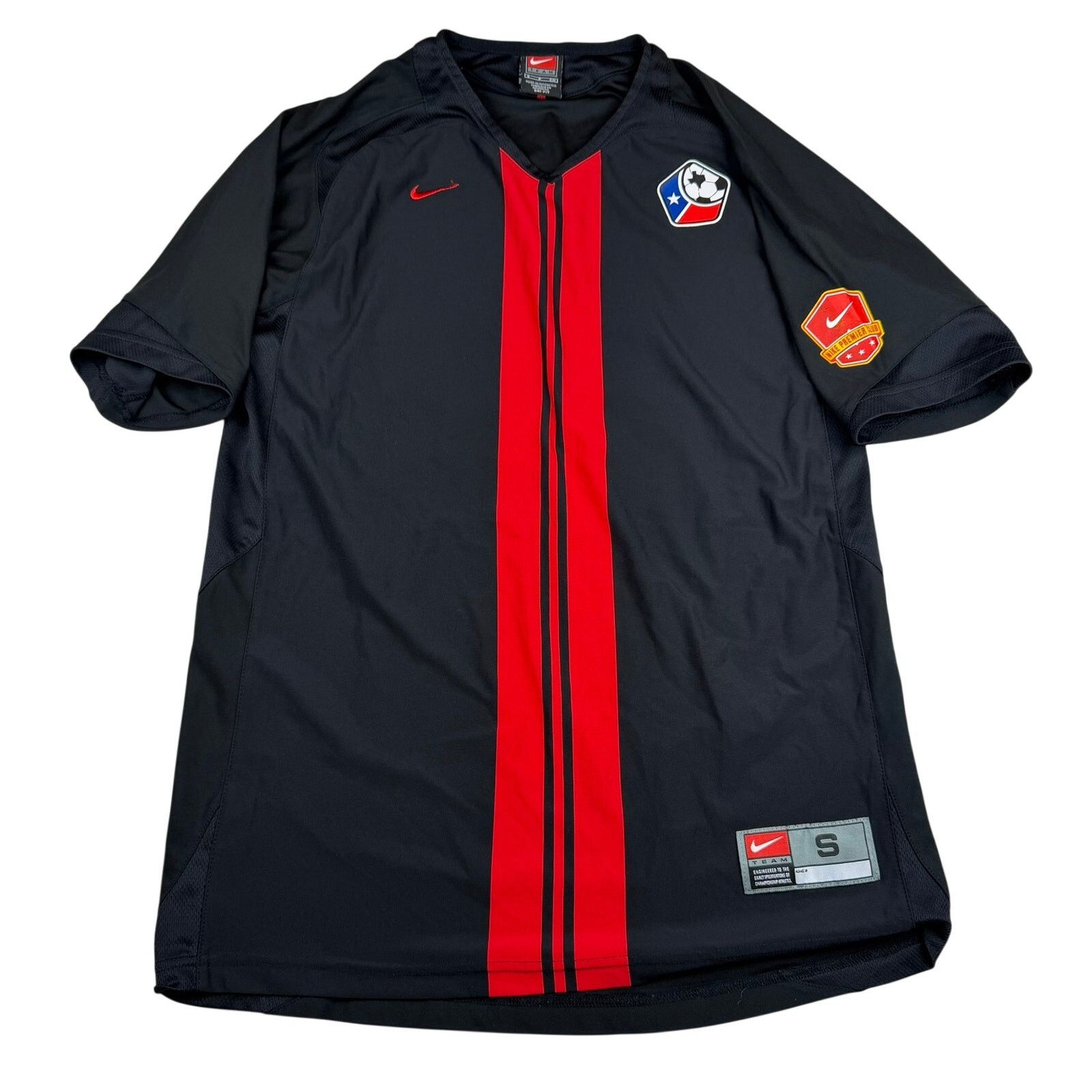 Nike Vintage Nike Dri-Fit Soccer Jersey Small Nike Premier Club Size US S / EU 44-46 / 1 - 1 Thumbnail